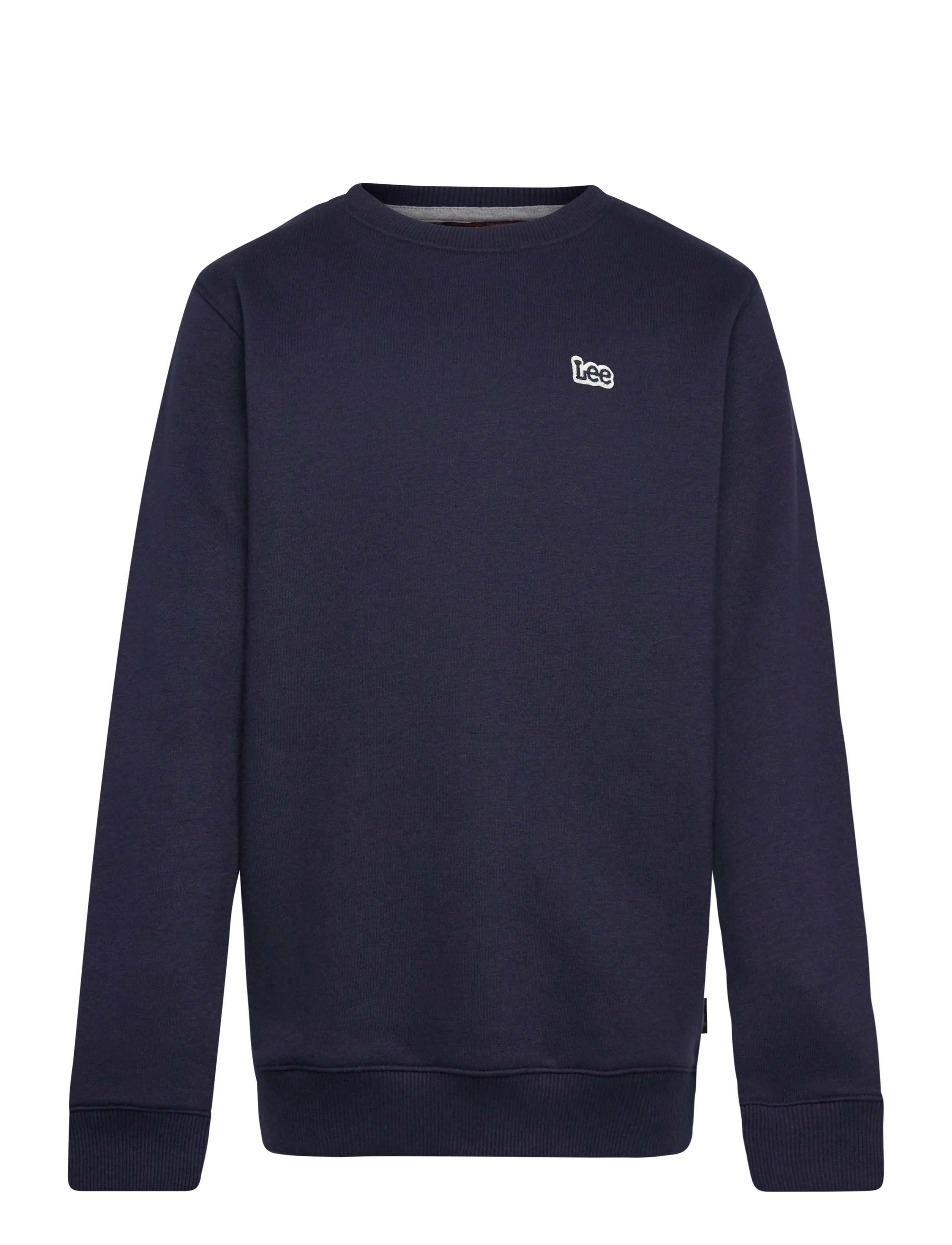 Lee Jeans Lee Badge Bb Crew, 122, Navy, Sweatshirts & Hættetrøjer > Sweatshirts, Børn