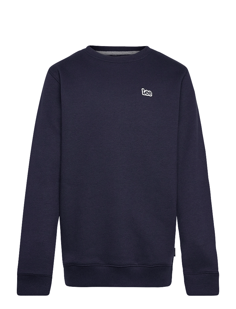 Lee Jeans - Lee Badge BB Crew - sweatshirts - navy blazer - 0