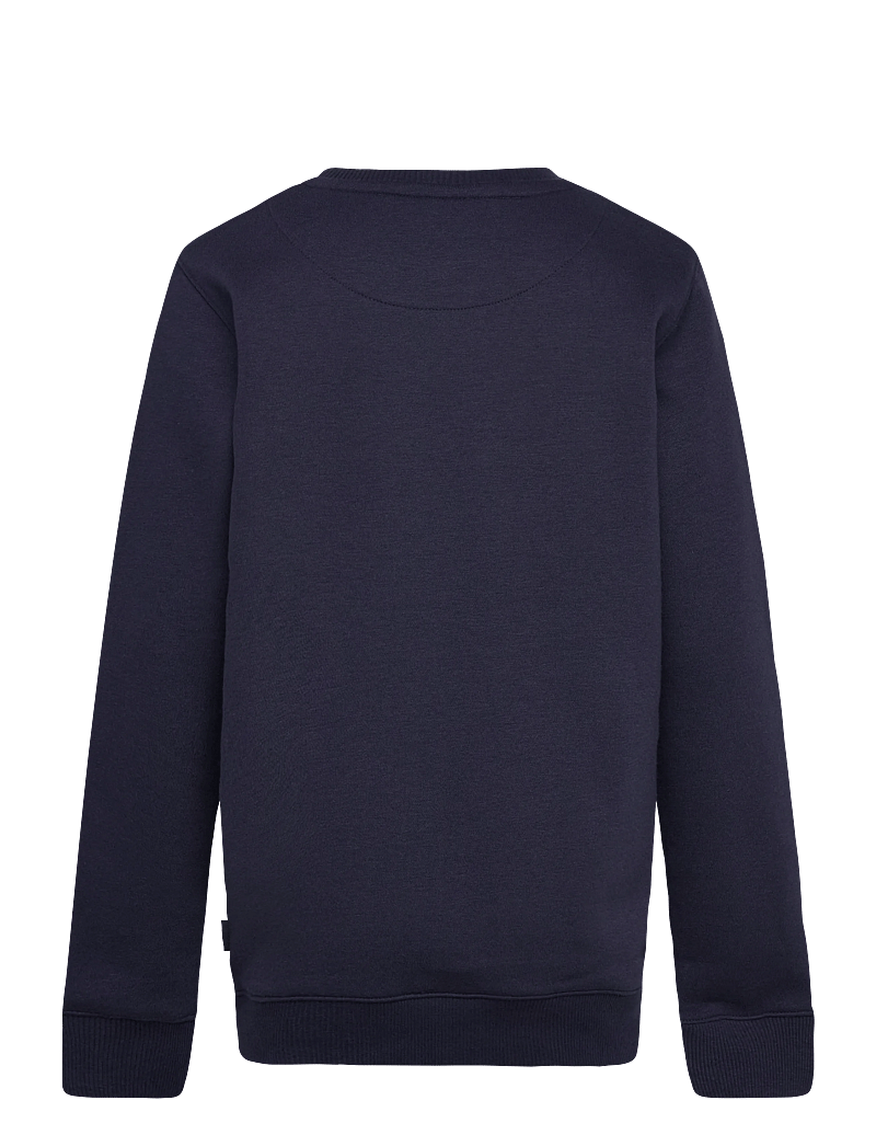 Lee Jeans - Lee Badge BB Crew - sweatshirts - navy blazer - 1