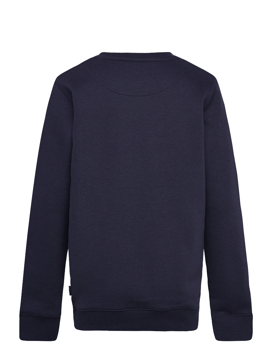 Lee Jeans - Lee Badge BB Crew - sweatshirts - navy blazer - 1