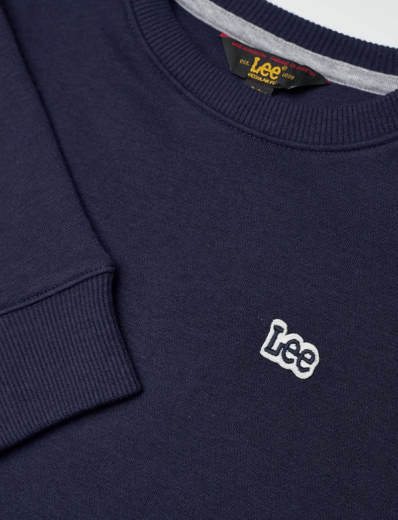 Lee Jeans - Lee Badge BB Crew - sweatshirts - navy blazer - 2