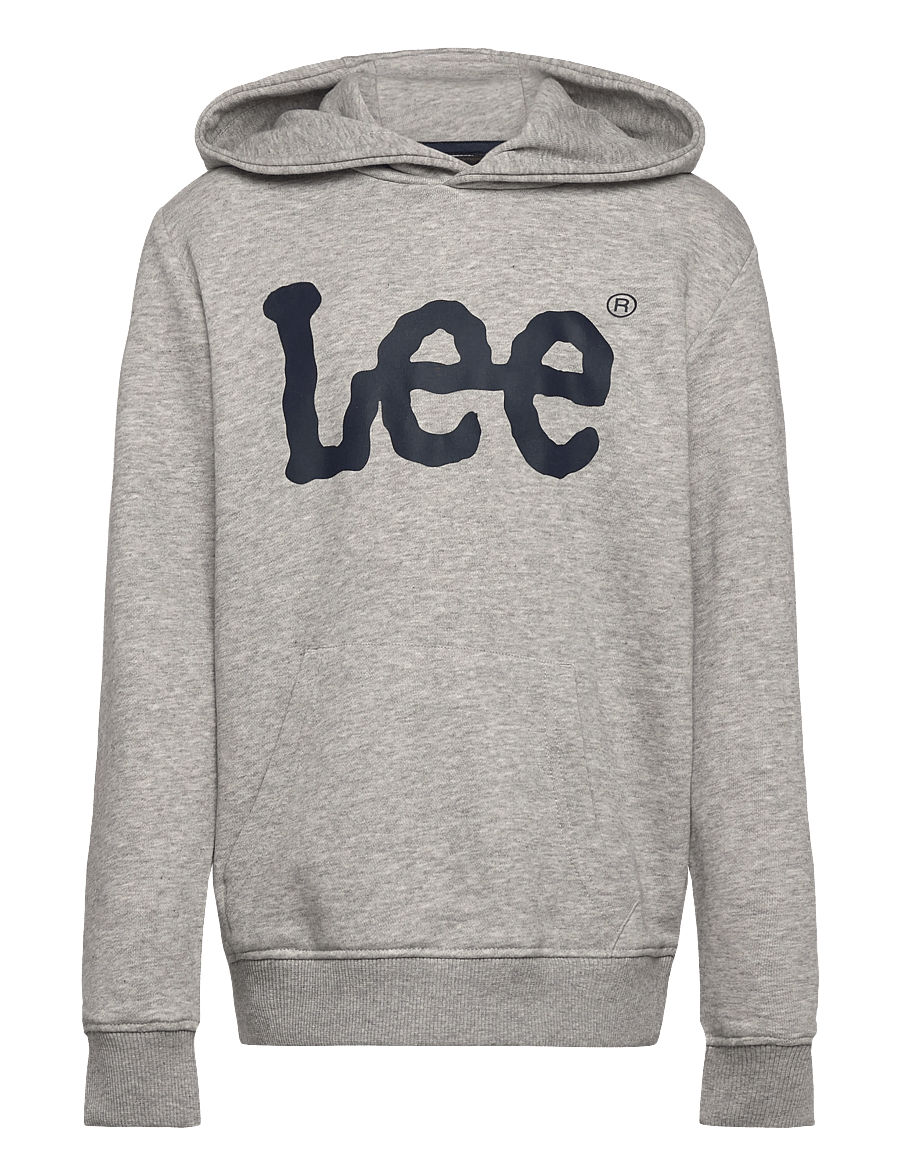 Lee Jeans - Wobbly LEE Graphic LB OTH Hoodies - hættetrøjer - vintage grey heather - 0