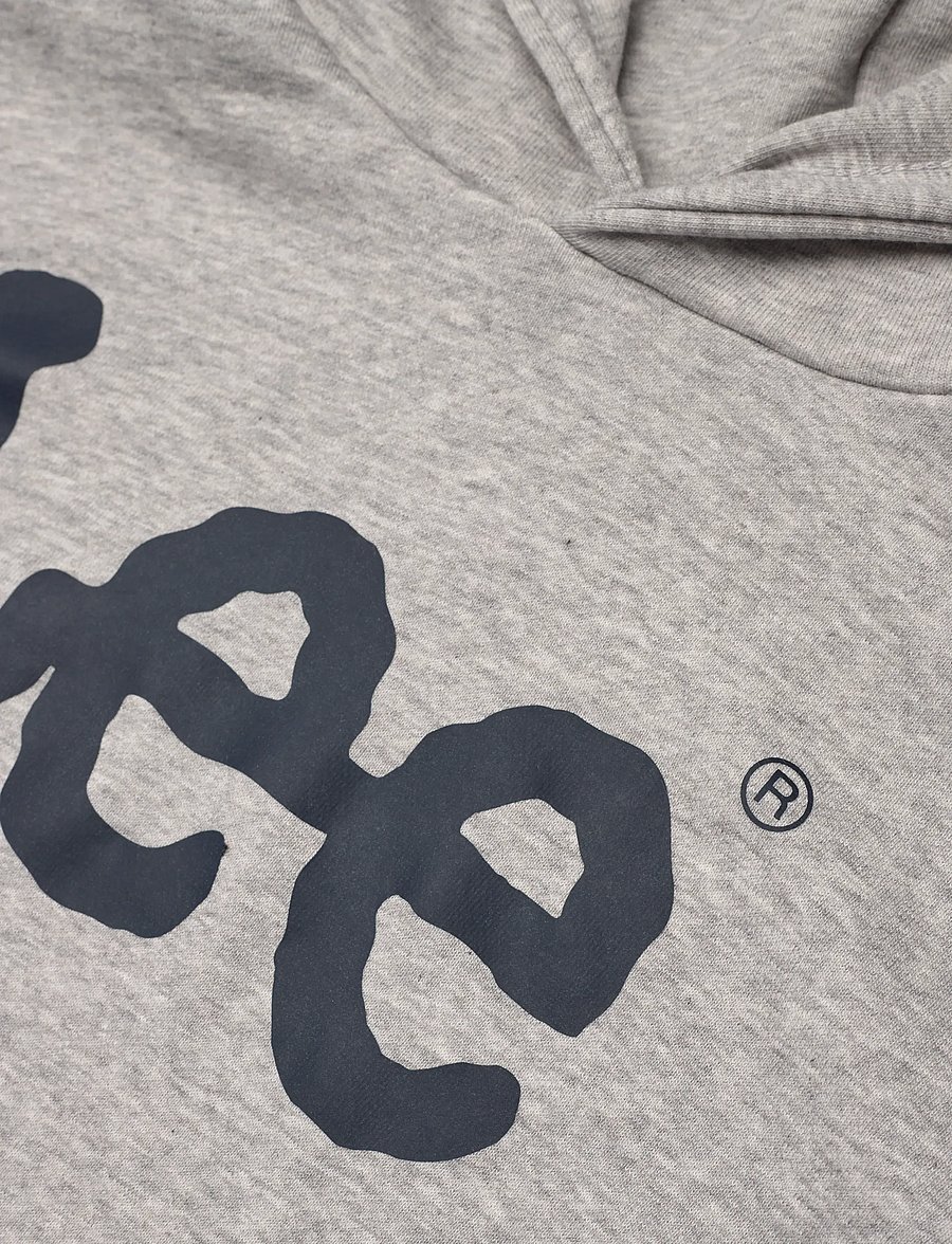 Lee Jeans - Wobbly LEE Graphic LB OTH Hoodies - hættetrøjer - vintage grey heather - 2