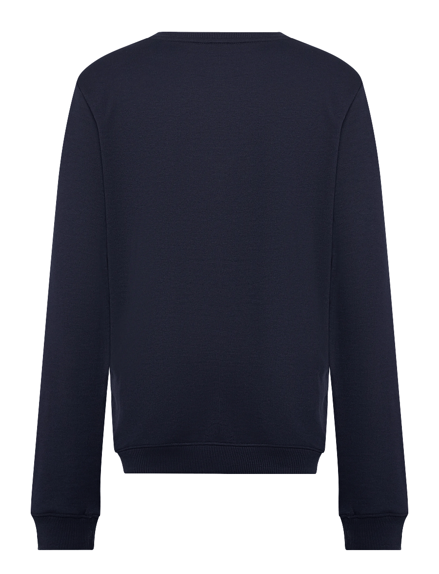 Lee Jeans - Wobbly Lee Graphic LB Crew - sweatshirts - navy blazer - 1