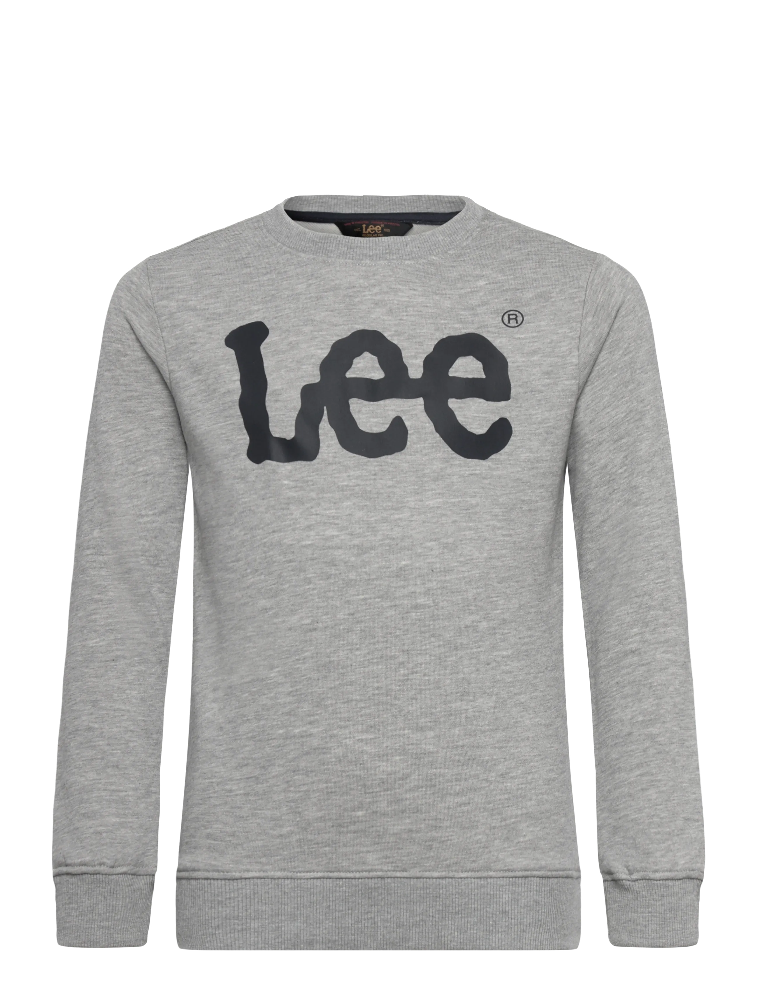 Lee Jeans Wobbly Lee Graphic LB Crew - Överdelar - VINTAGE GREY HEATHER / grey