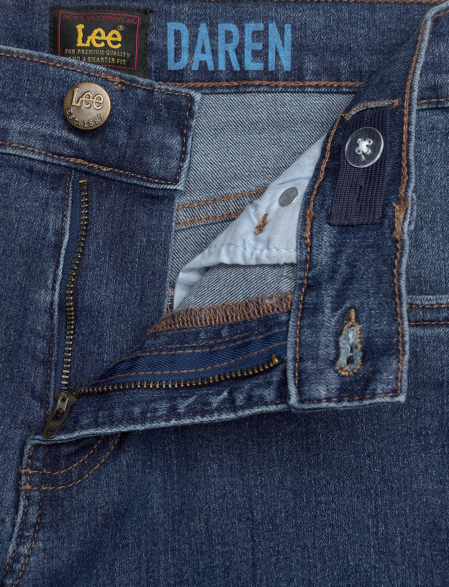 Lee Jeans - Straight Stretch Fit Jean (Darren) - regular jeans - mid wash - 3