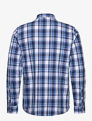 Lee Jeans - REGULAR SHIRT - geruite overhemden - atlantic bright white - 1