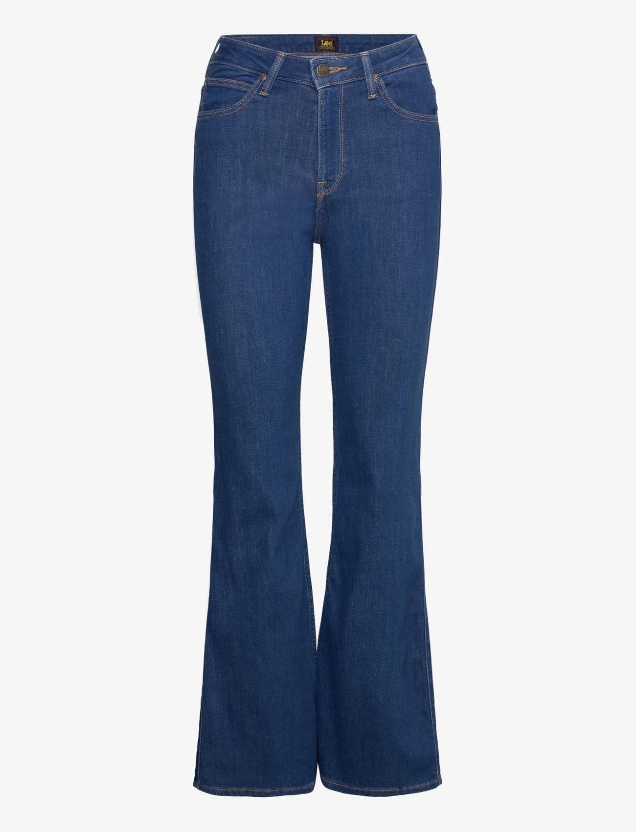 Lee Jeans - BREESE - alt eriti laia säärega teksad - dark zuri - 0