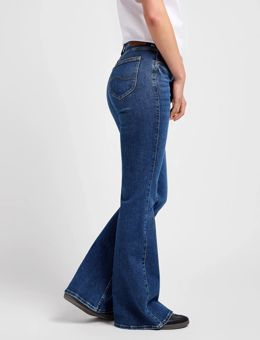 Lee Jeans - BREESE - utsvängda jeans - rain falls - 5