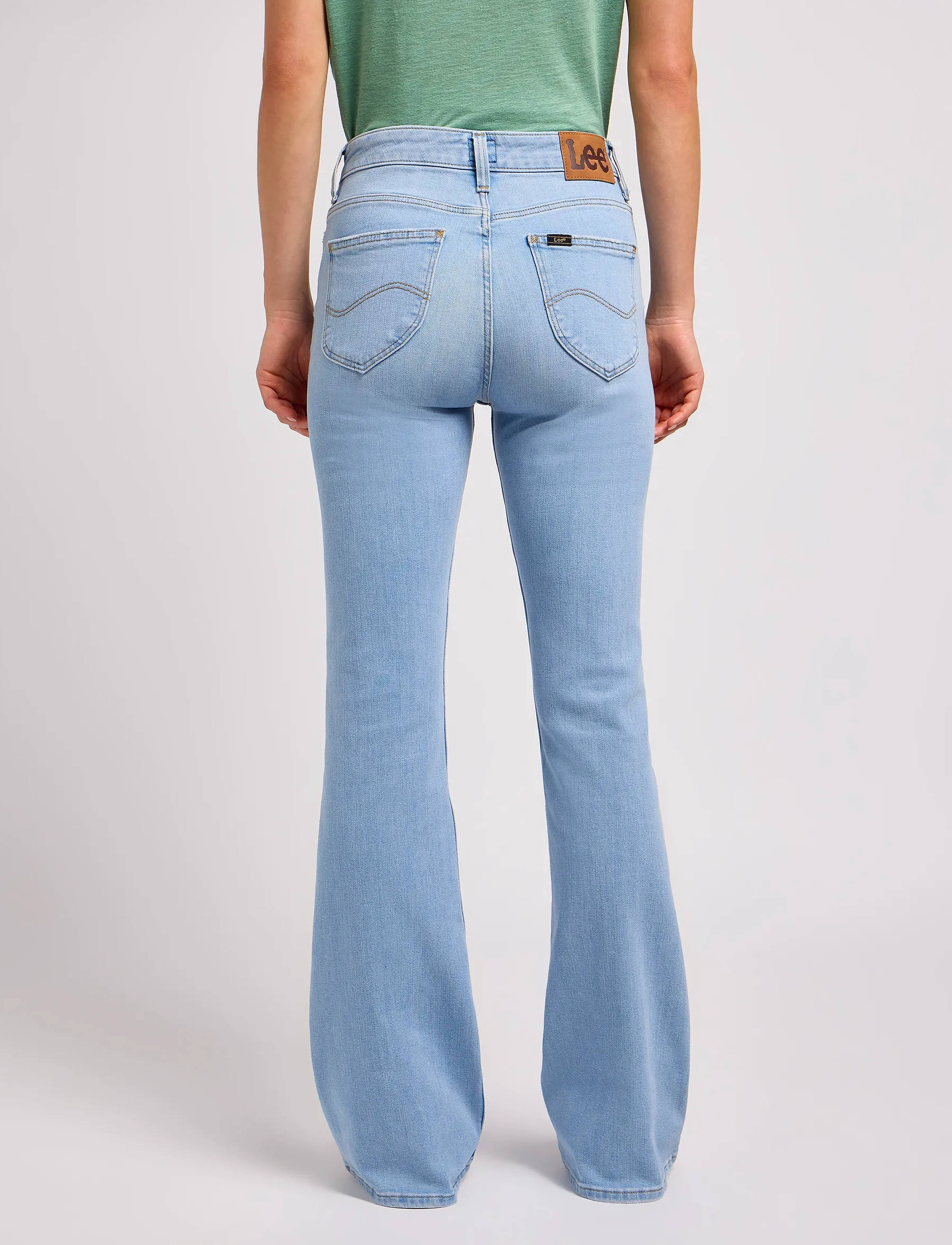Lee Jeans - BREESE - schlaghosen - stark bleach - 3