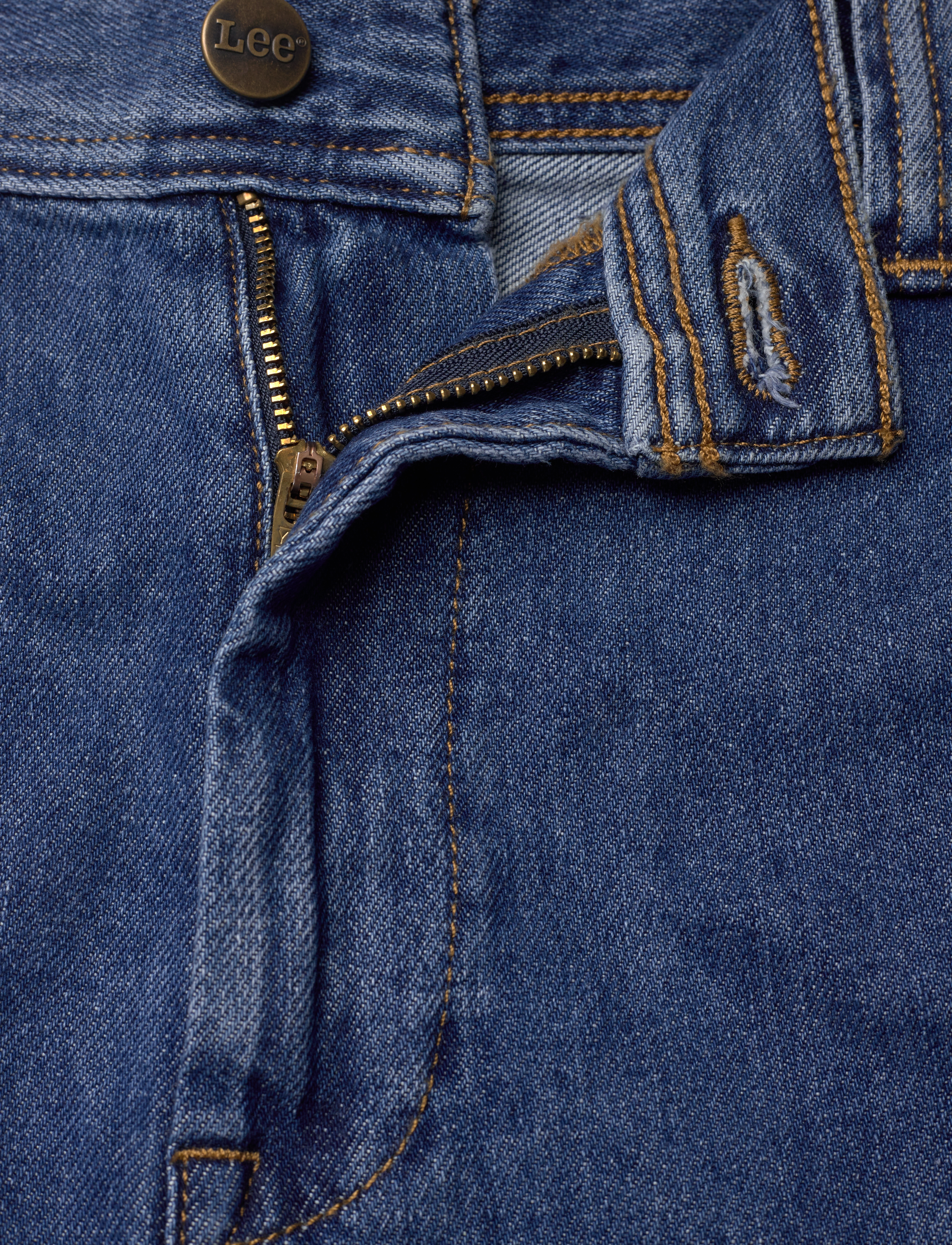 Lee Jeans - CARPENTER SHORT - mid shade - 3