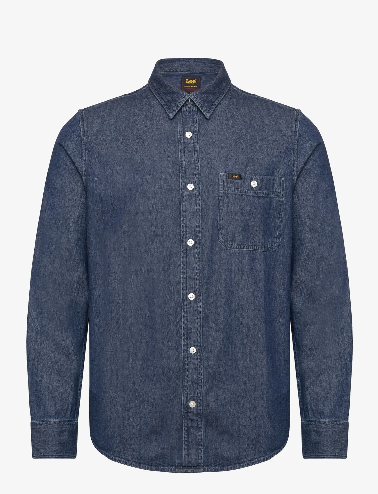 Lee Jeans - LEESURE SHIRT - ternede skjorter - heirloom wash - 0