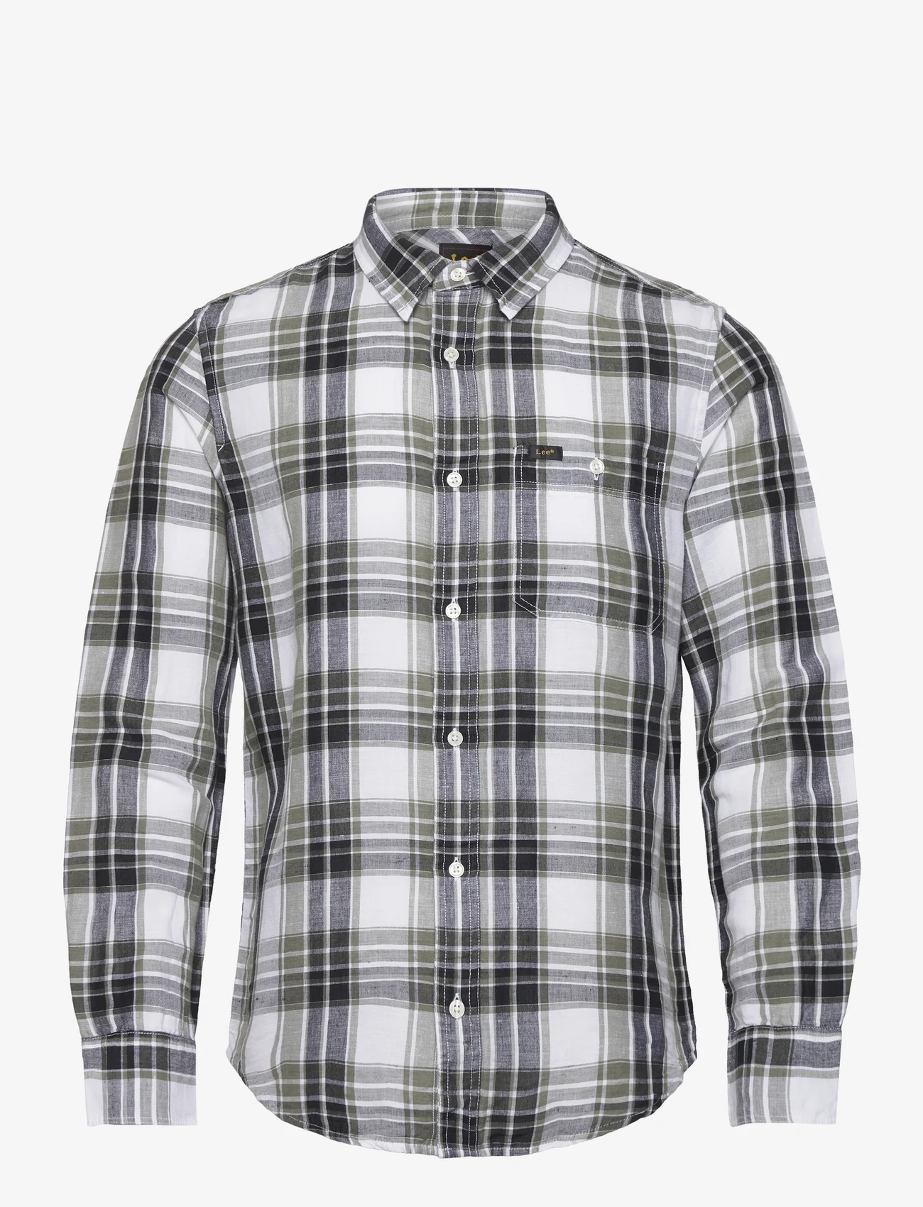 Lee Jeans - LEESURE SHIRT - ternede skjorter - olive grove - 0
