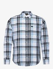 Lee Jeans - LEESURE SHIRT - rutiga skjortor - preppy blue - 0