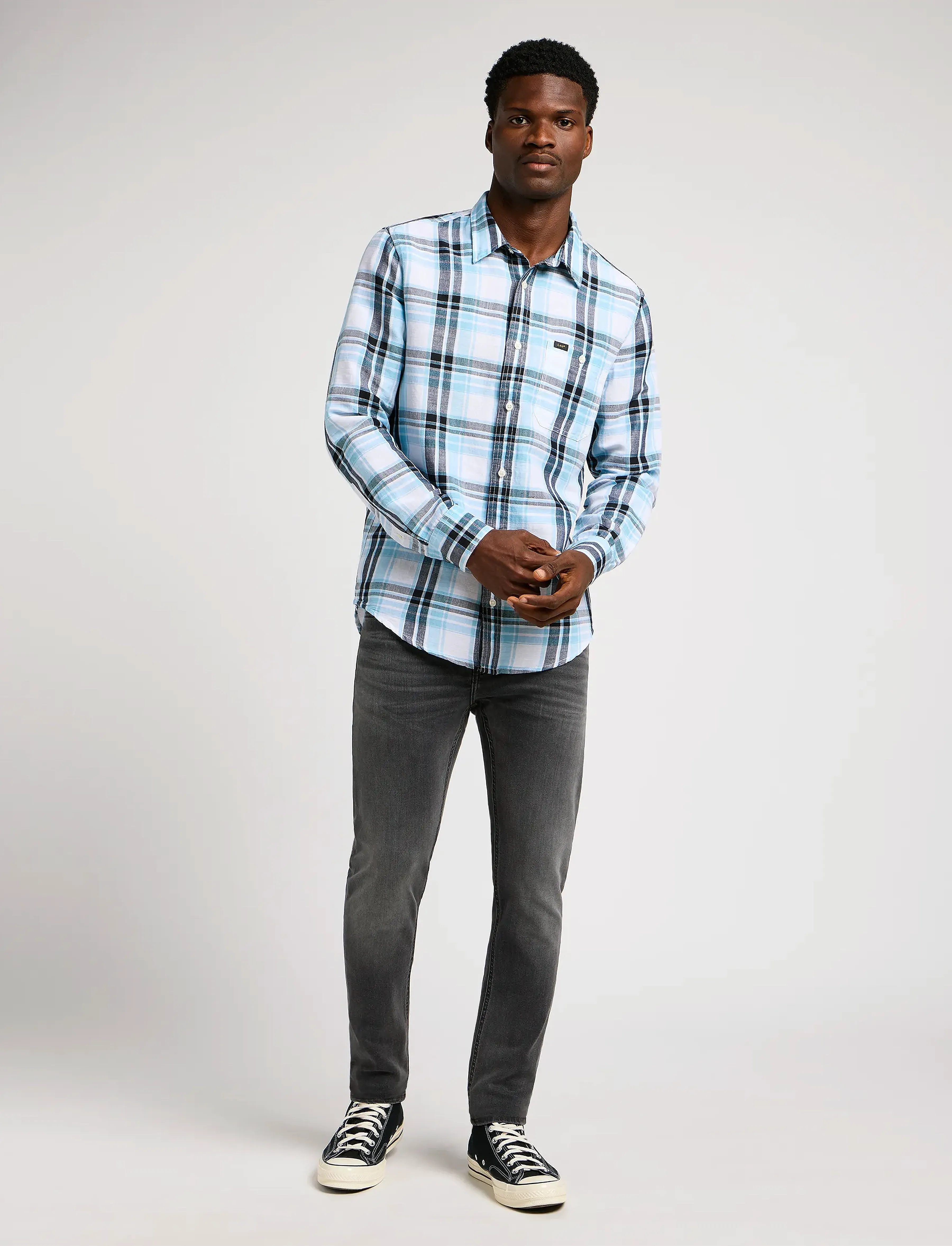 Lee Jeans - LEESURE SHIRT - preppy blue - 4