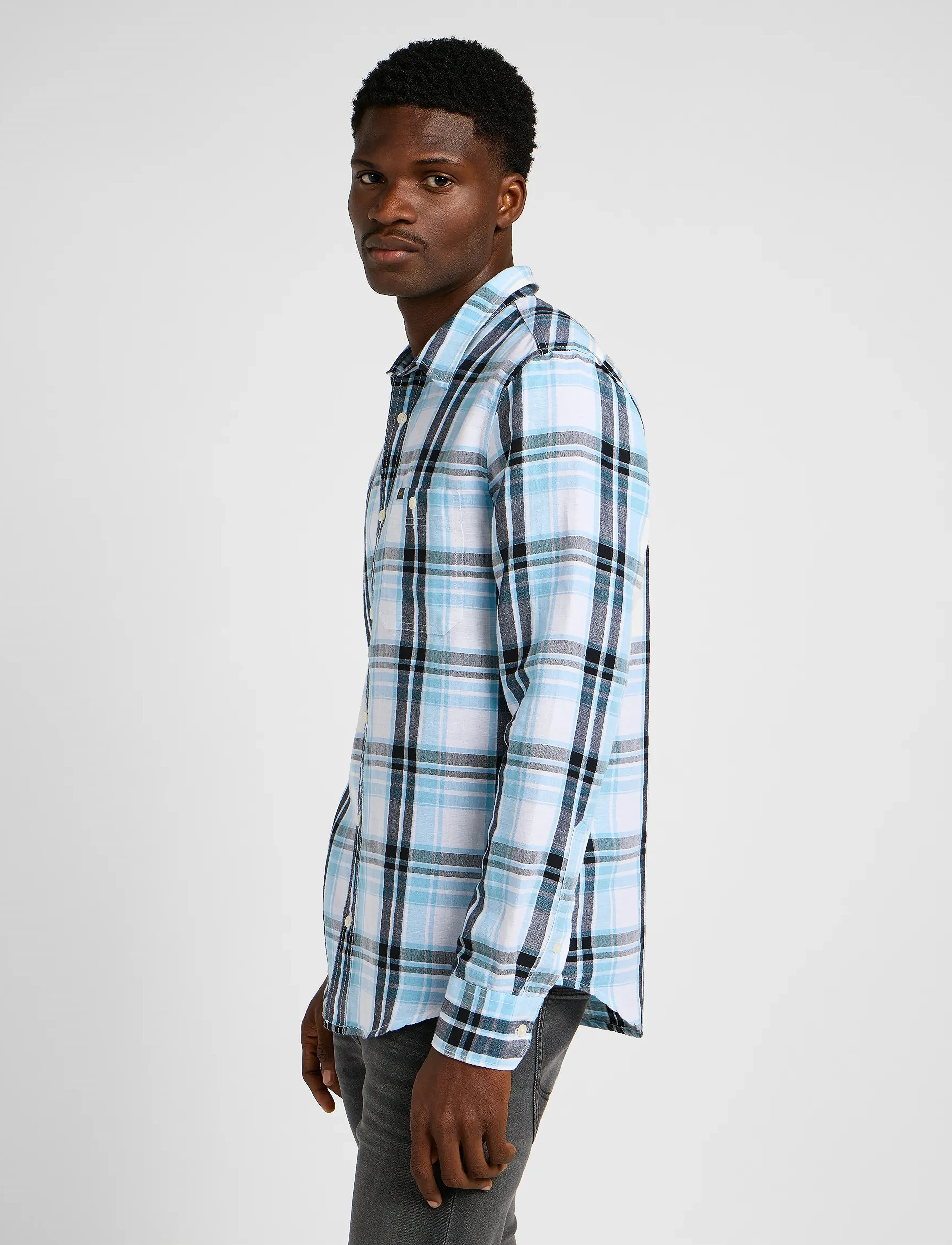 Lee Jeans - LEESURE SHIRT - preppy blue - 5