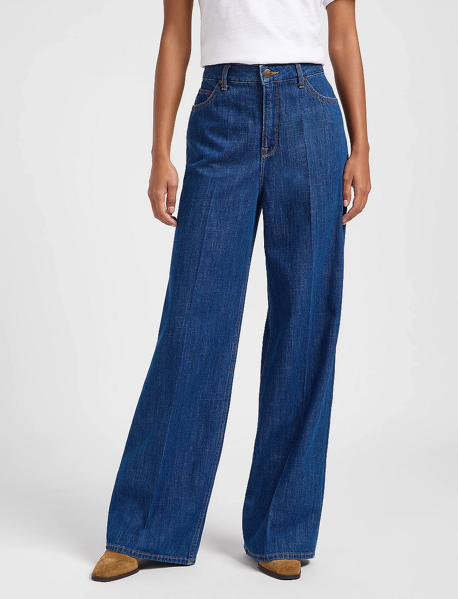 Lee Jeans - STELLA - laia säärega teksad - dark eton - 0