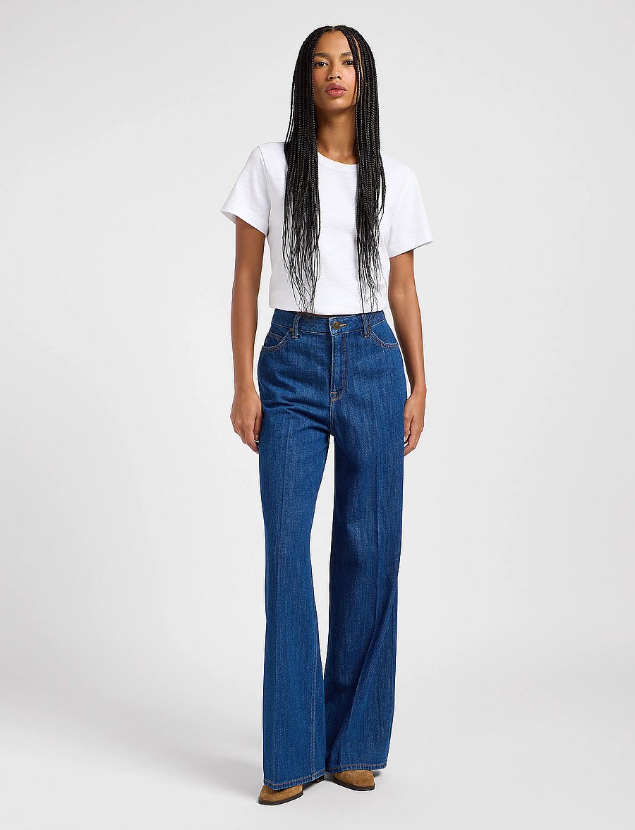 Lee Jeans - STELLA - laia säärega teksad - dark eton - 3