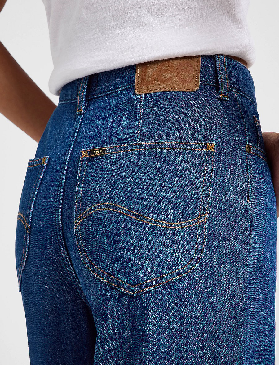 Lee Jeans - STELLA - laia säärega teksad - dark eton - 5