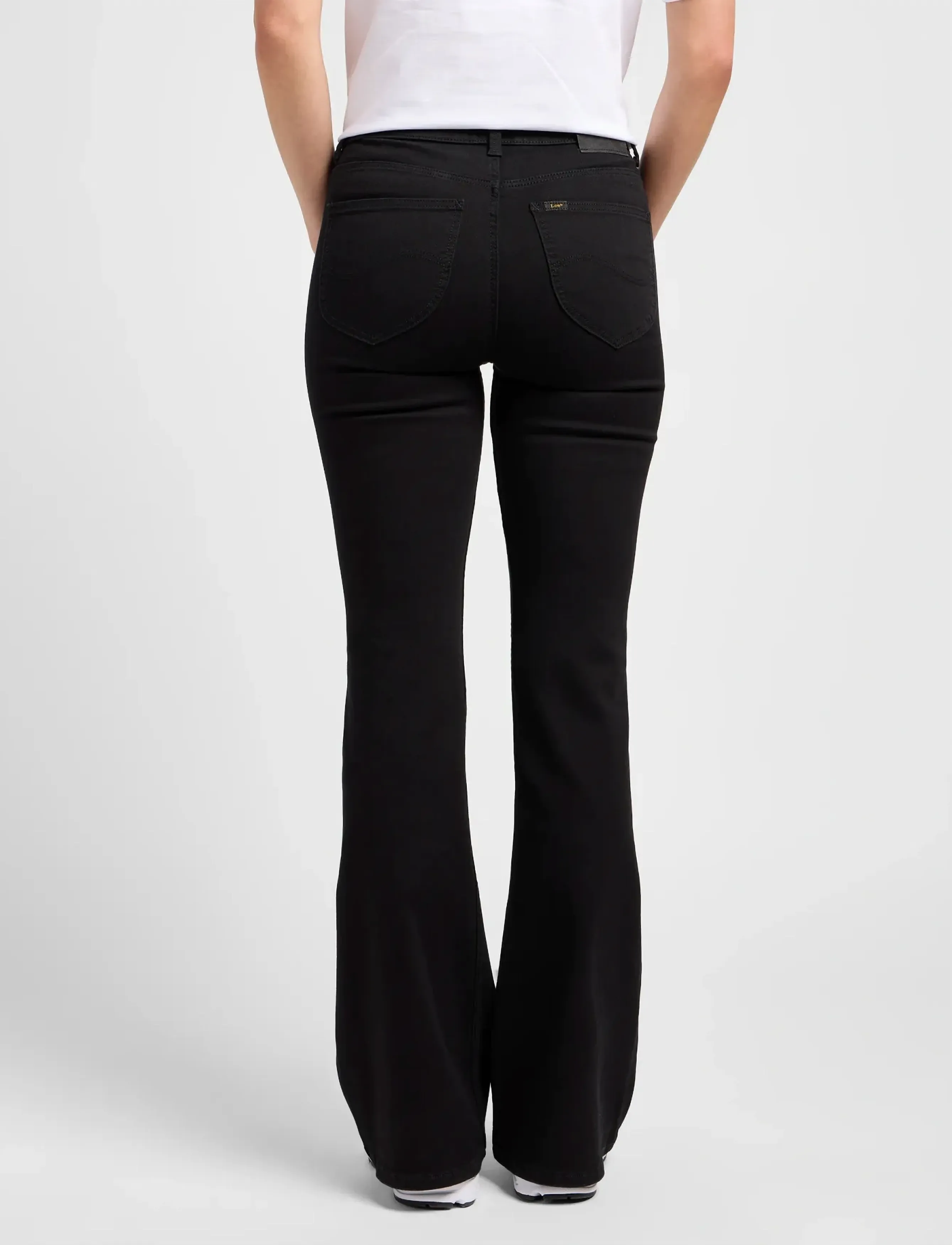 Lee Jeans - BREESE - flared jeans - black rinse - 3