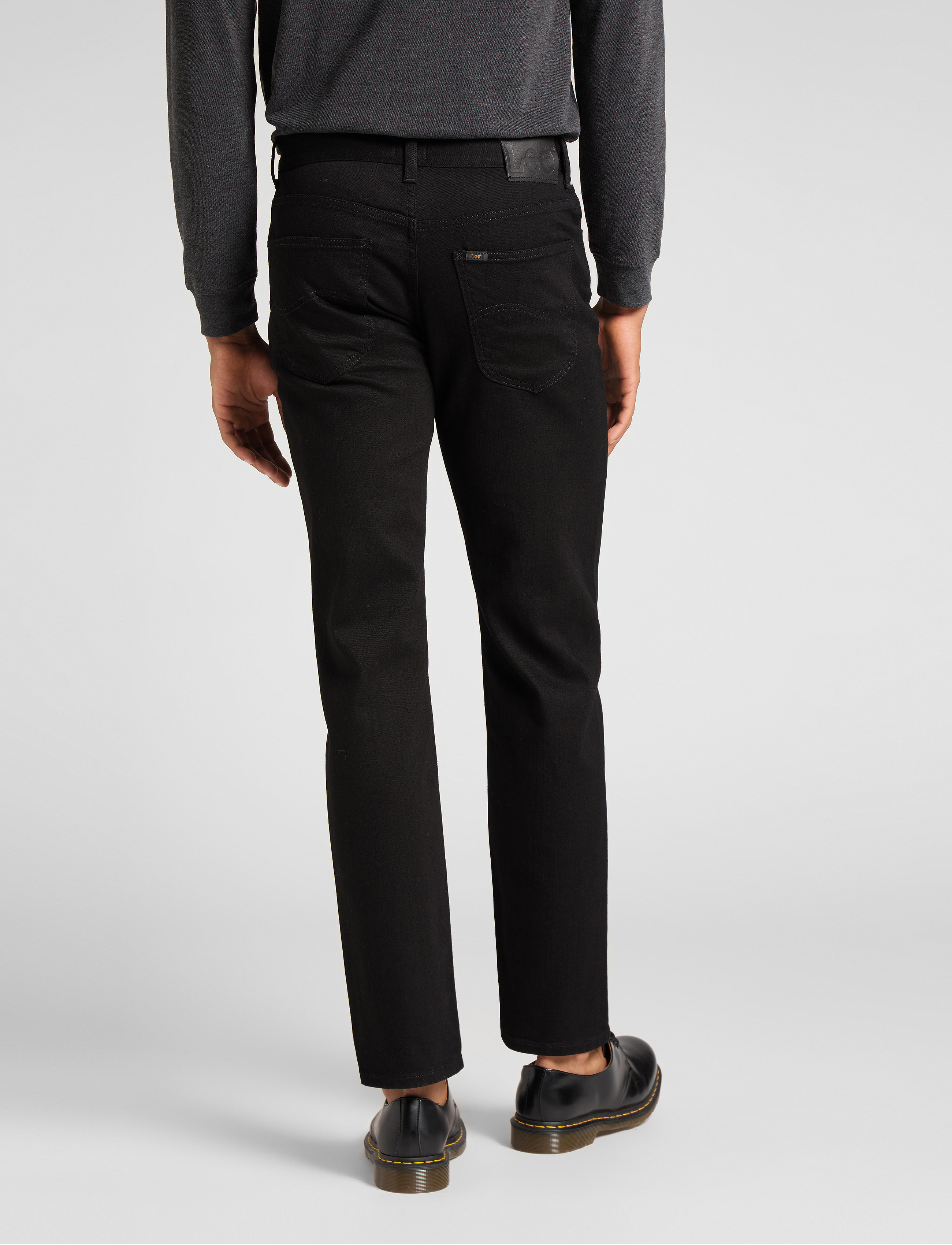 Lee Jeans - BROOKLYN STRAIGHT - regular jeans - clean black - 3