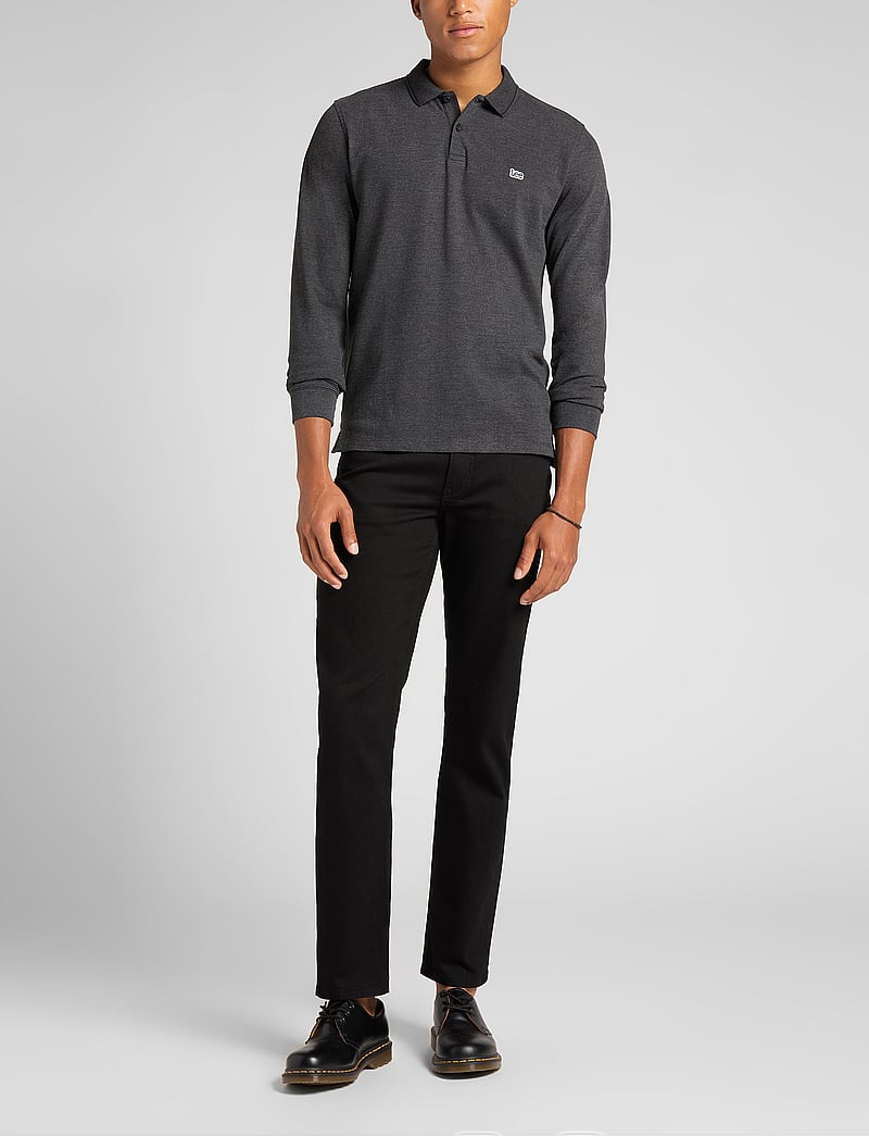 Lee Jeans - BROOKLYN STRAIGHT - regular jeans - clean black - 4