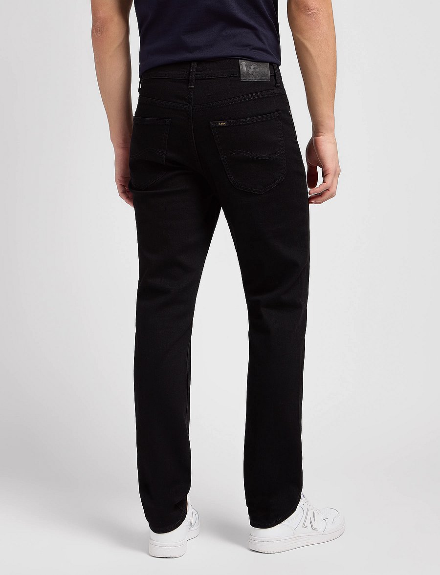 Lee Jeans - BROOKLYN STRAIGHT - regular jeans - clean black - 3