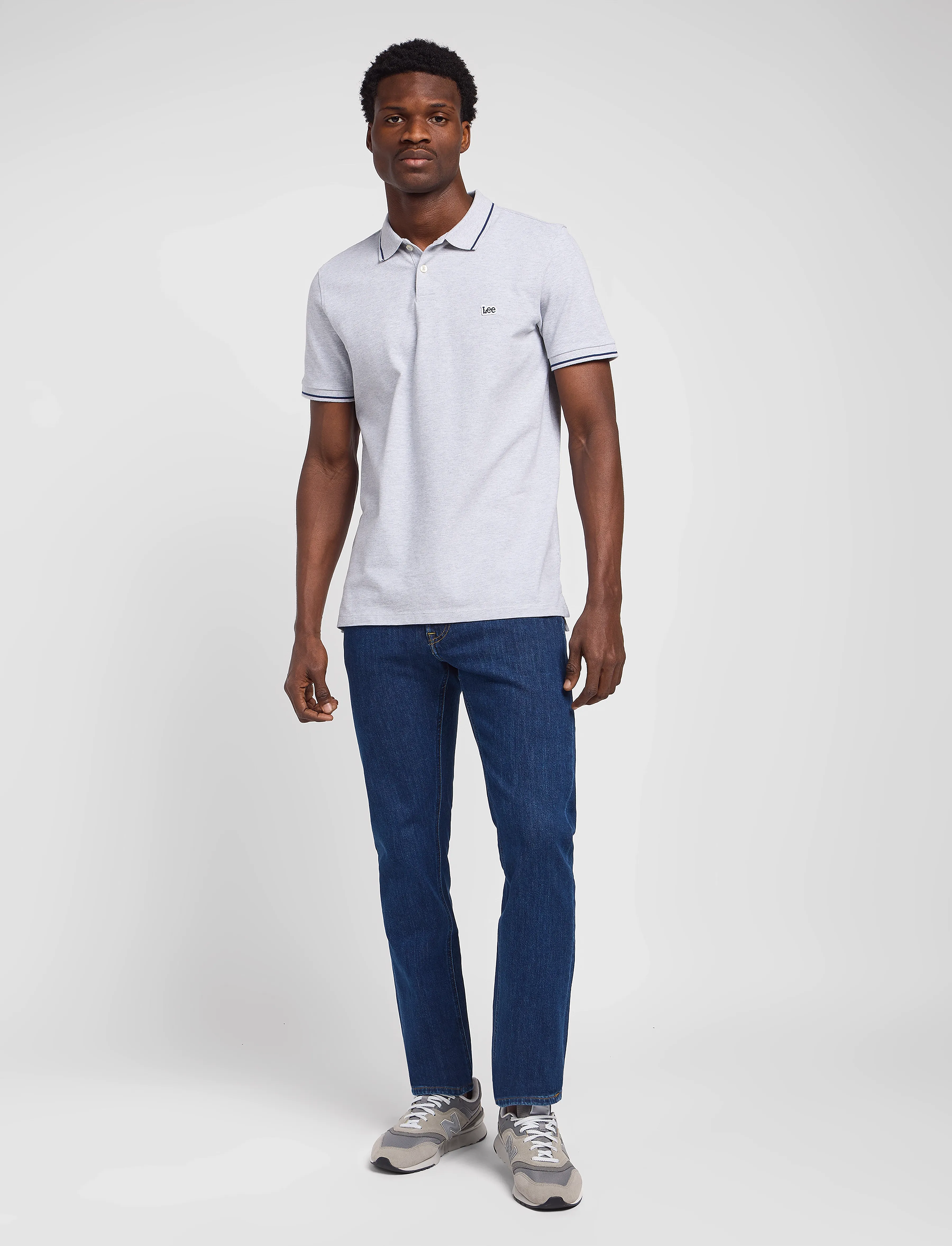 Lee Jeans - Pique Polo - sharp grey mele - 5