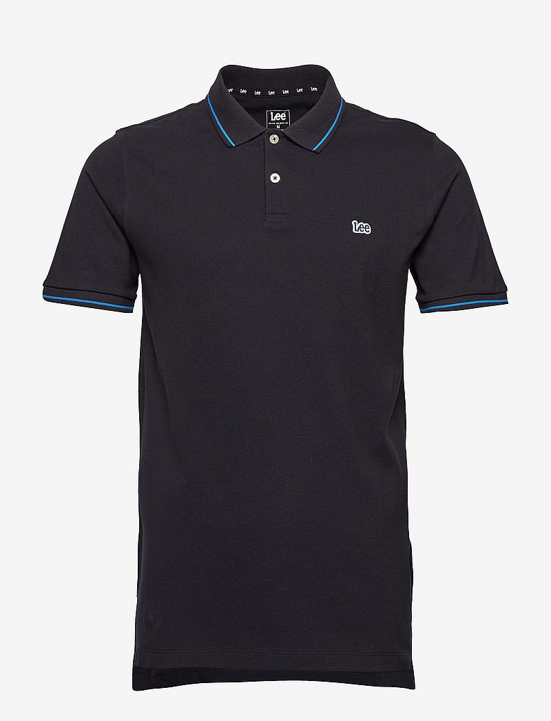 Lee Jeans - Pique Polo - kootud polosärgid - black - 1