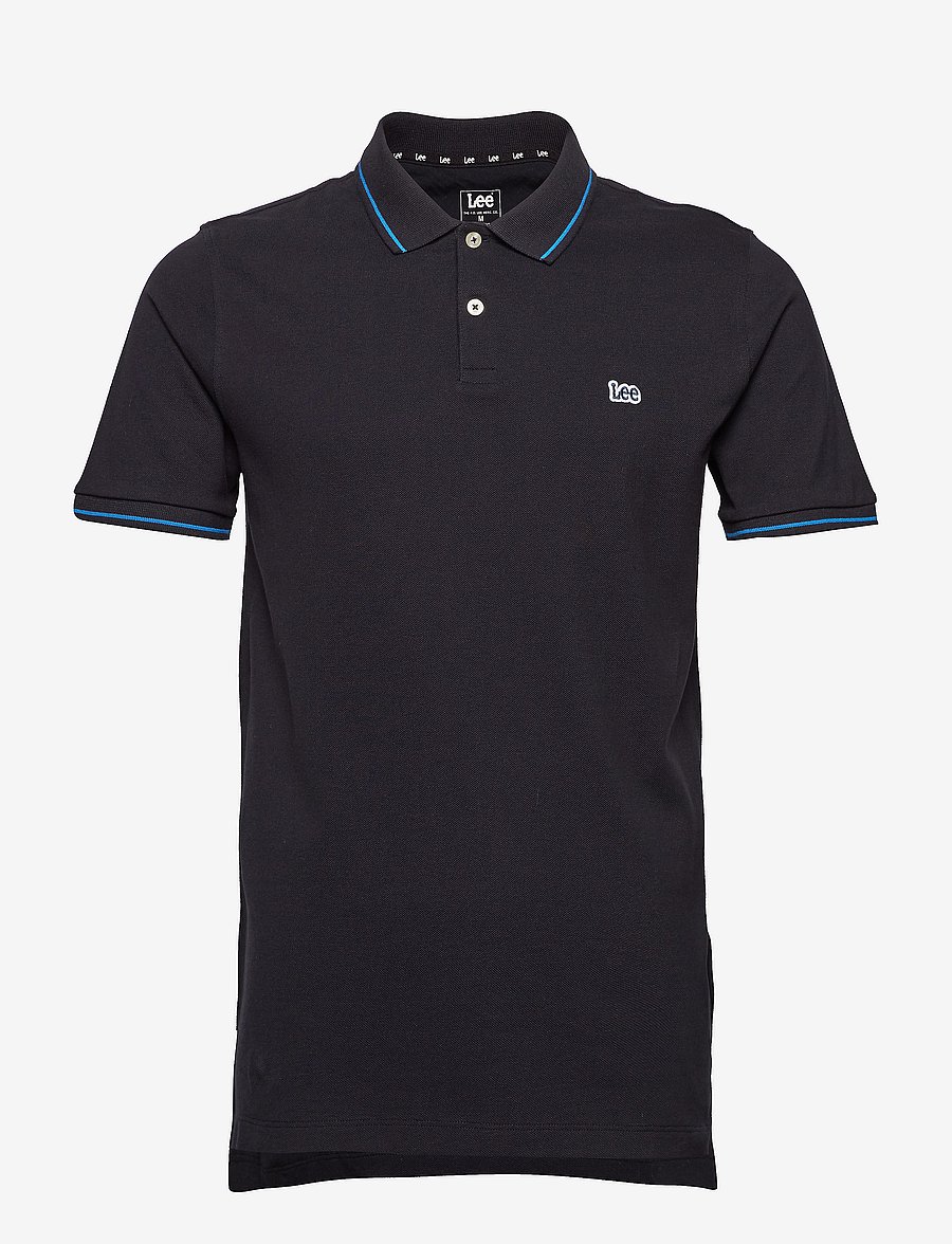 Lee Jeans - PIQUE POLO - kurzärmelig - black - 1