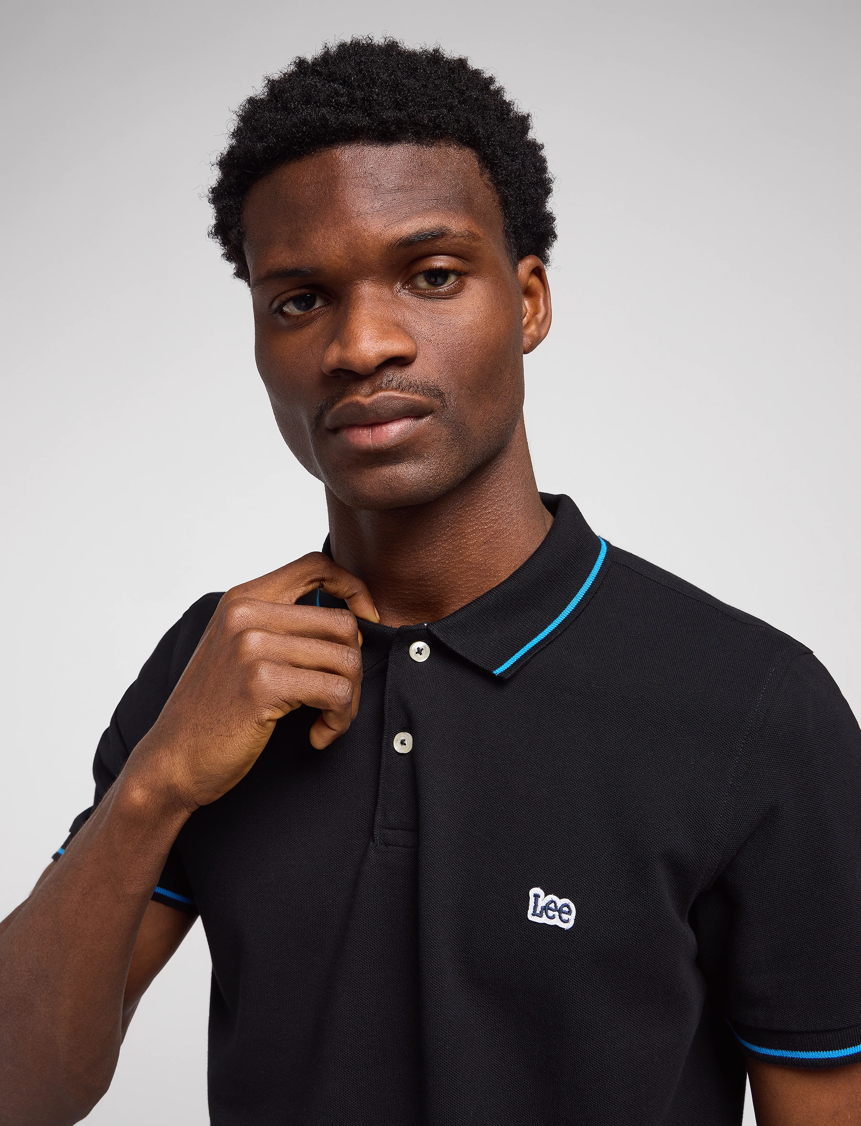 Lee Jeans Pique Polo pikéer herr – bild 5
