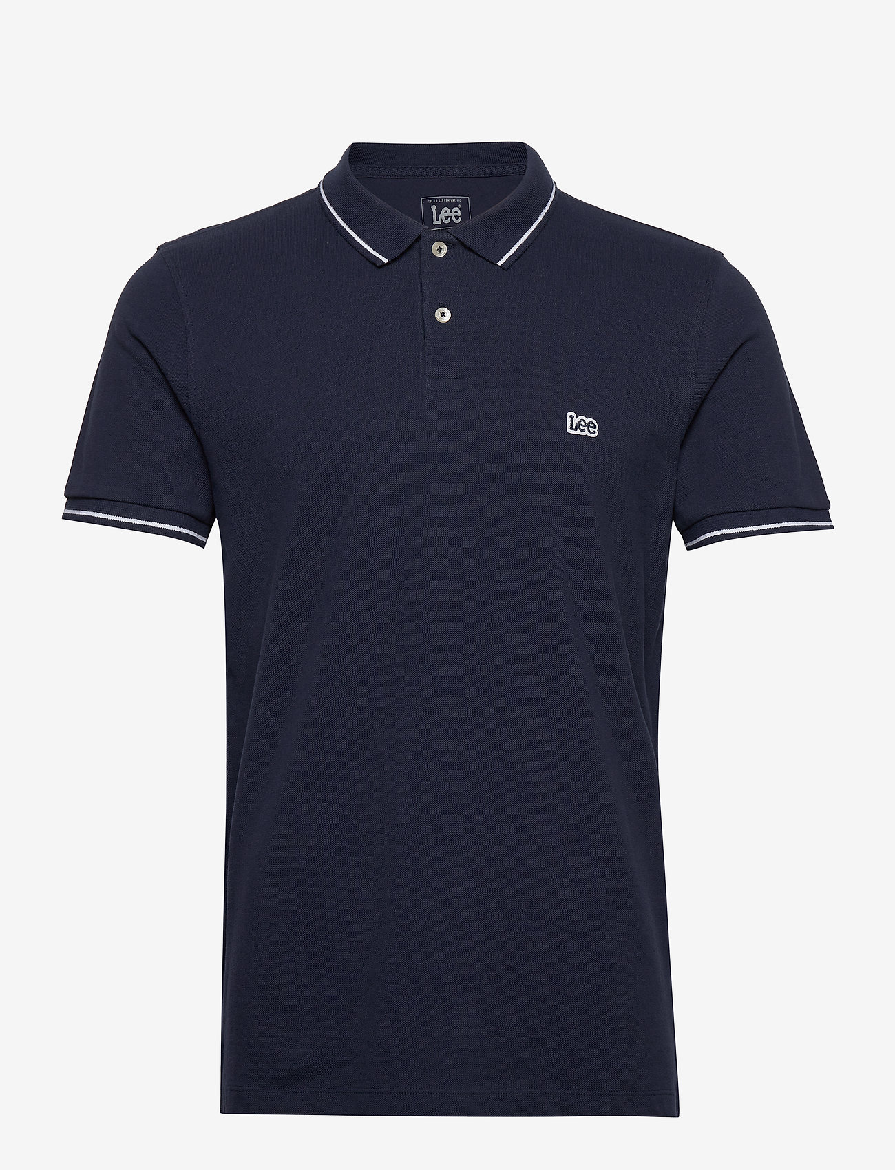 Lee Jeans - PIQUE POLO - kortærmede poloer - navy - 0