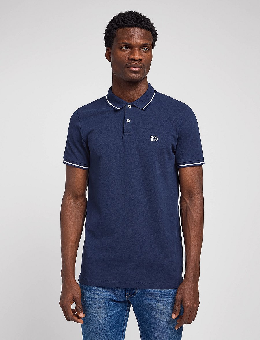 Lee Jeans - PIQUE POLO - kurzärmelig - navy - 2