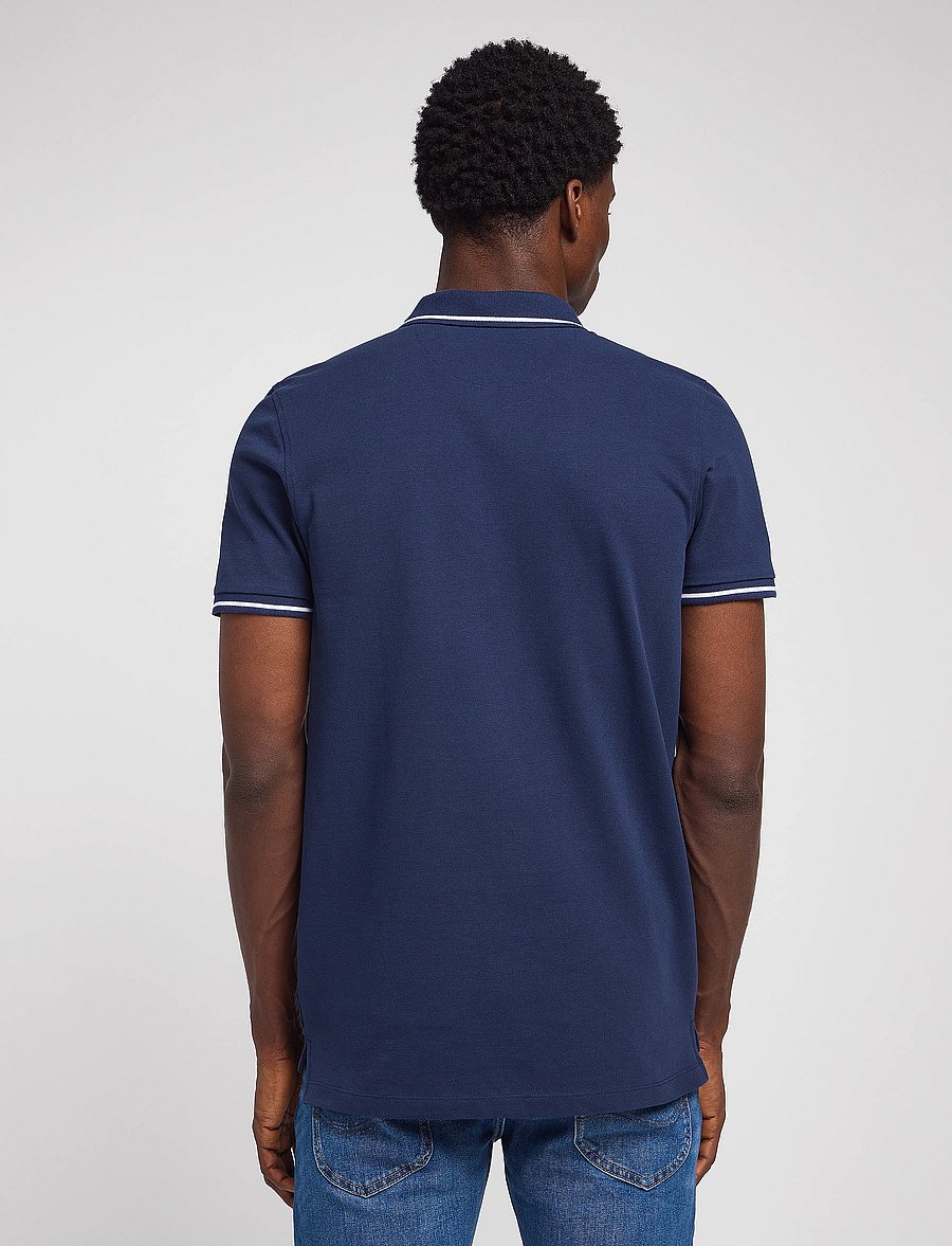 Lee Jeans - PIQUE POLO - kurzärmelig - navy - 3