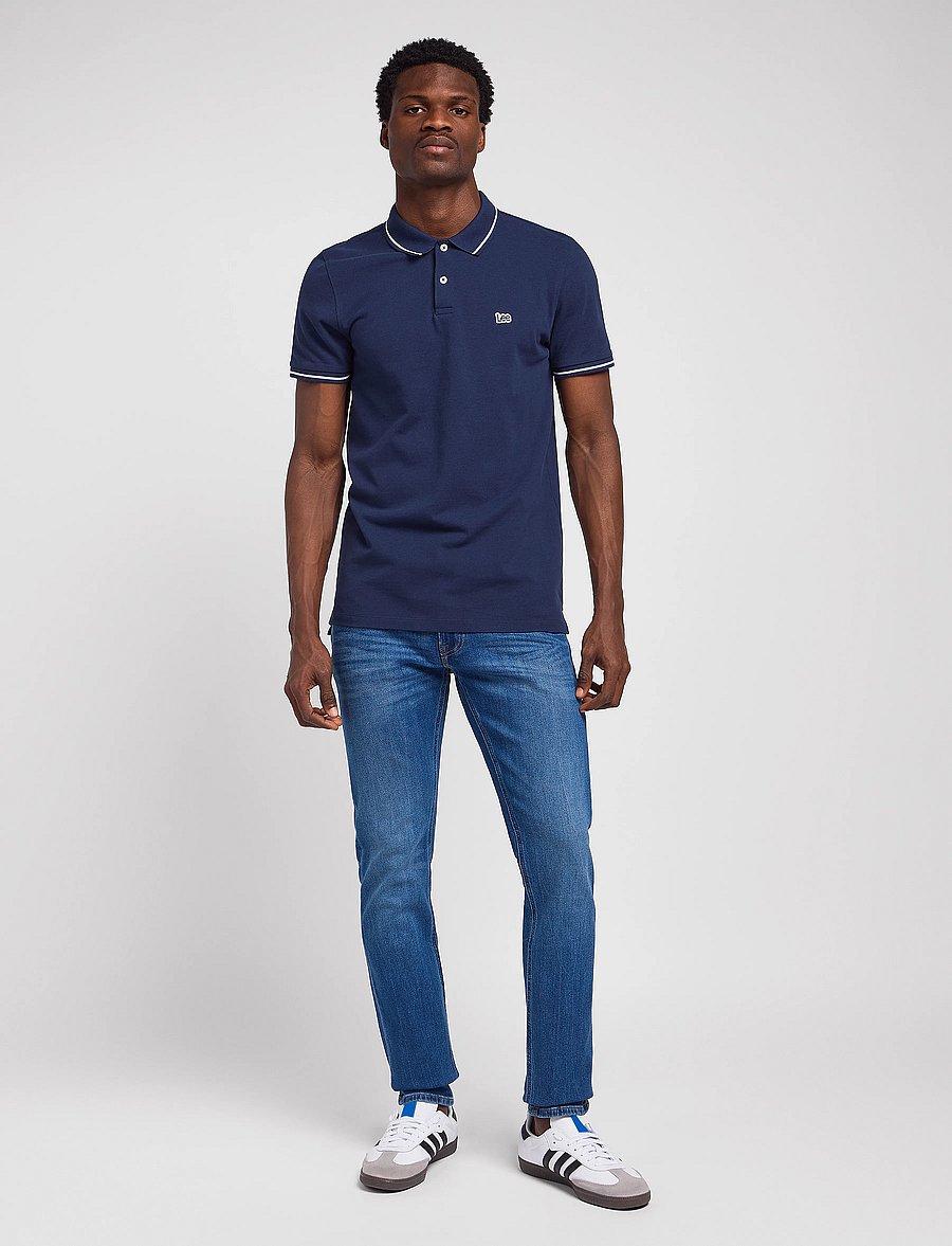 Lee Jeans - PIQUE POLO - kurzärmelig - navy - 4