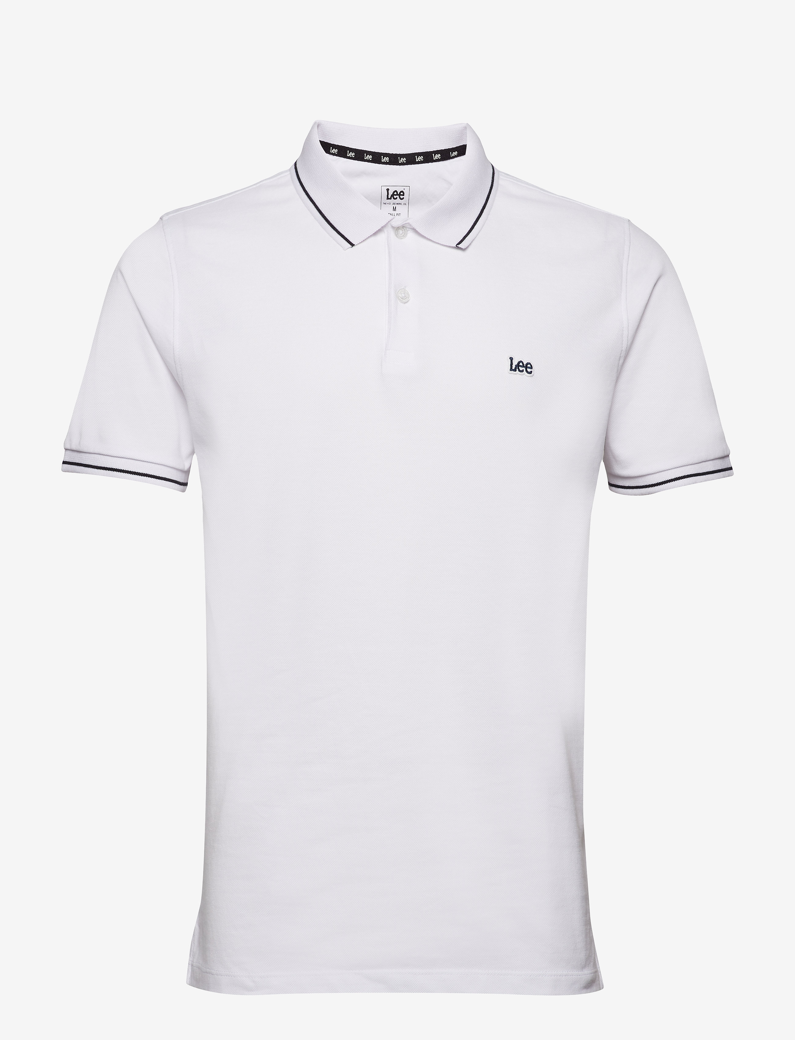 LEE JEANS Pique Polo Weiß - L - Herren