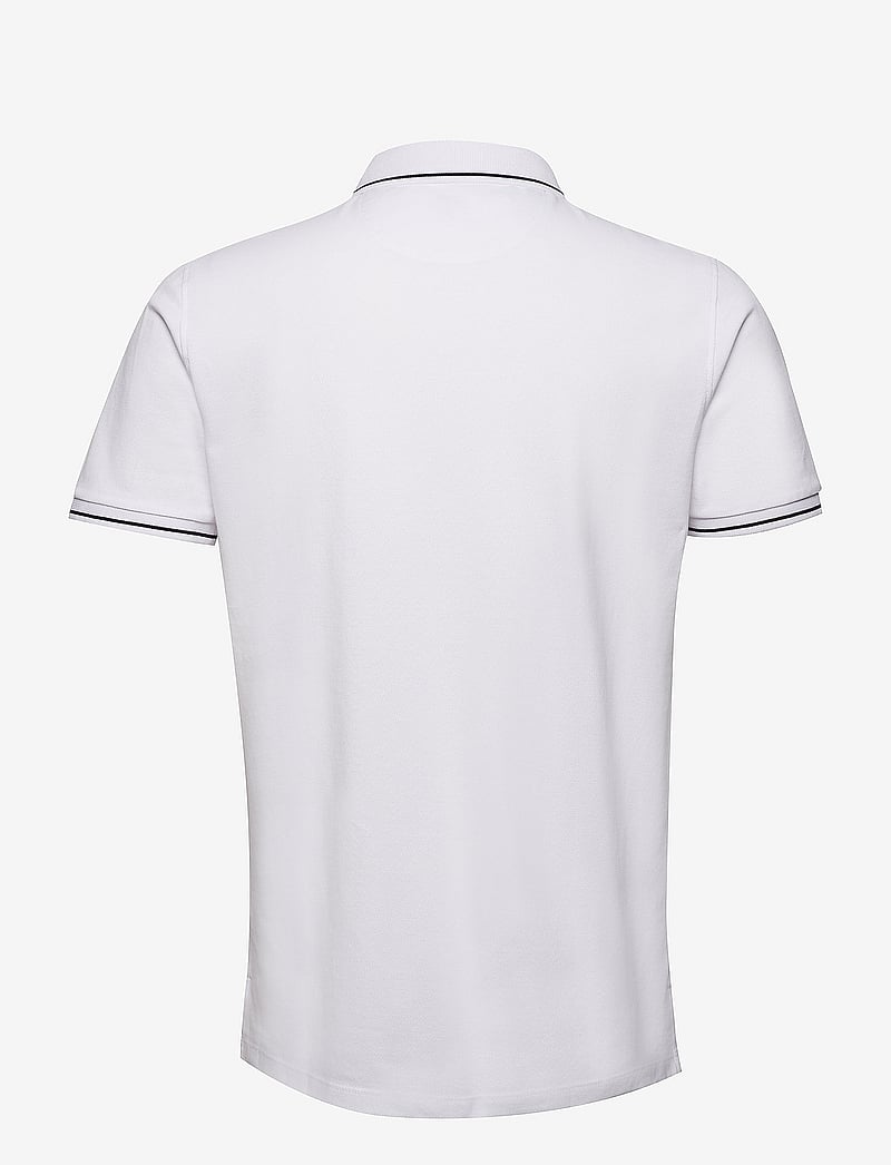 Lee Jeans - PIQUE POLO - stickade pikéer - bright white - 2