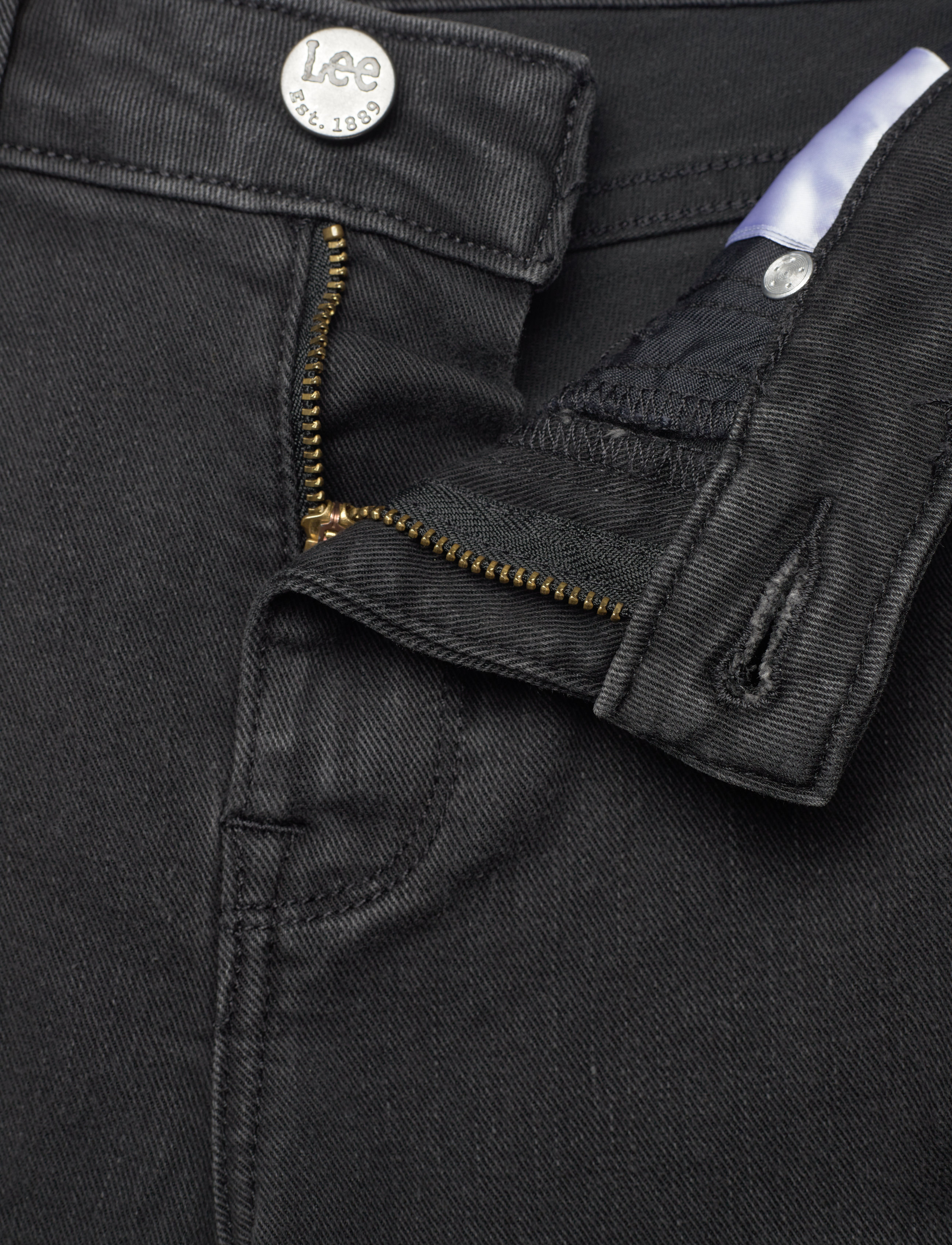 Lee Jeans - SCARLETT HIGH - pillifarkut - washed black - 5