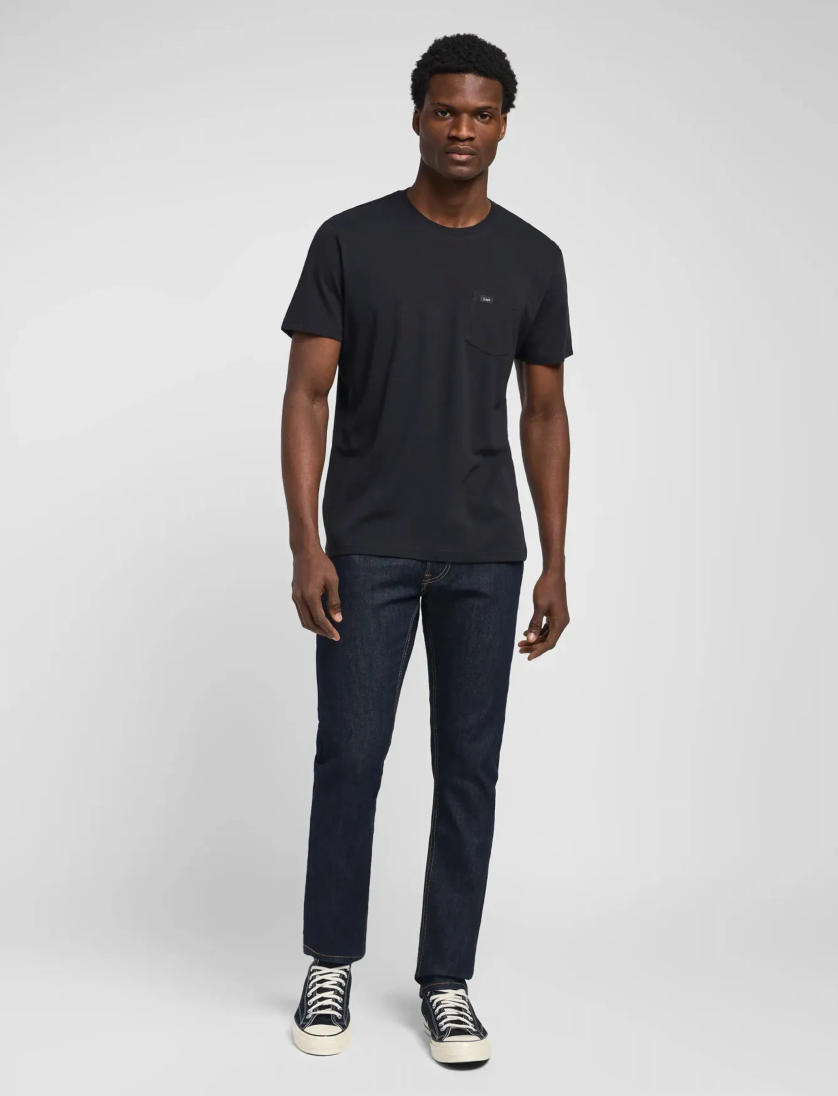 Lee Jeans - Pocket Tee - laveste priser - black - 4