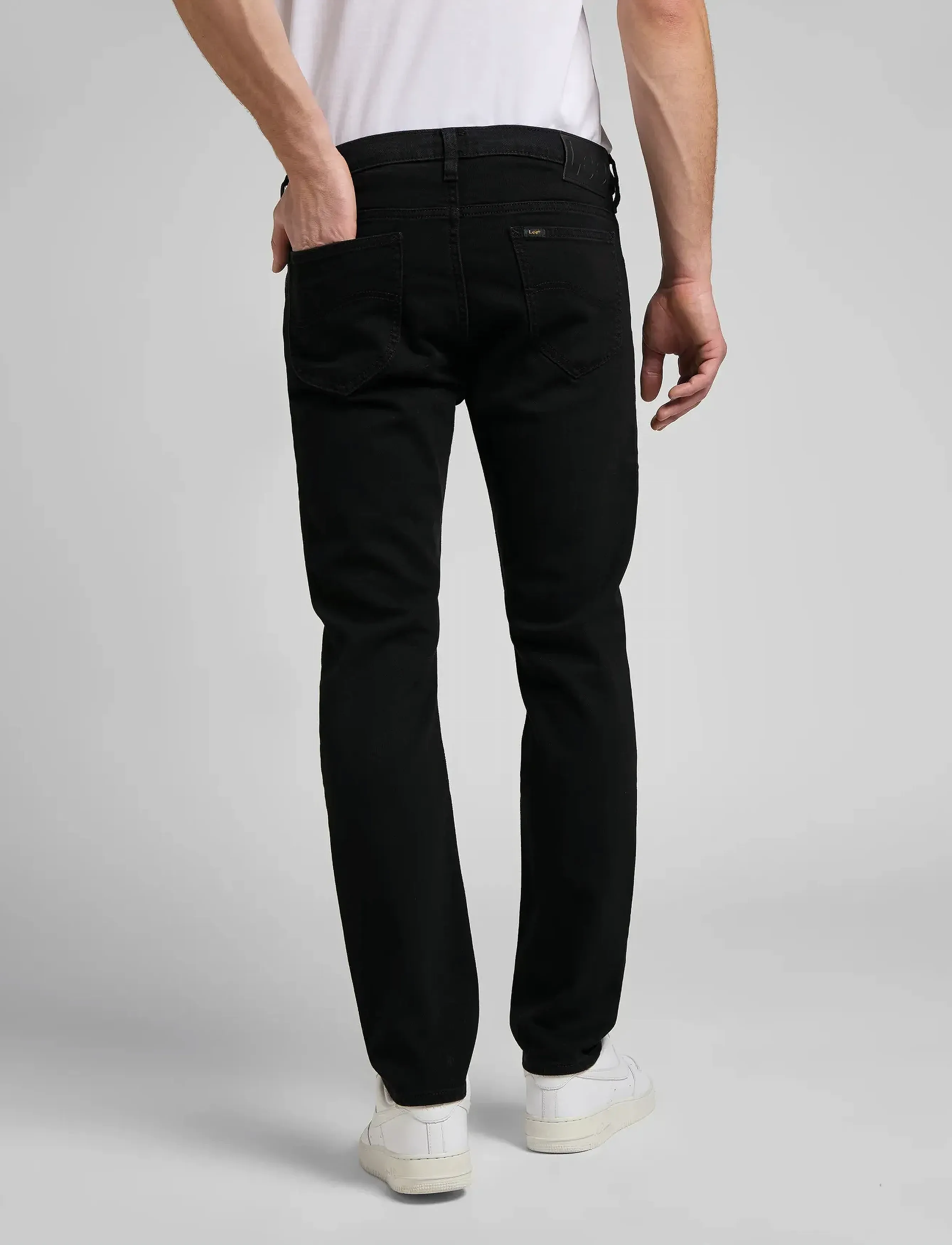Lee Jeans - RIDER - housut & farkut - black rinse - 3
