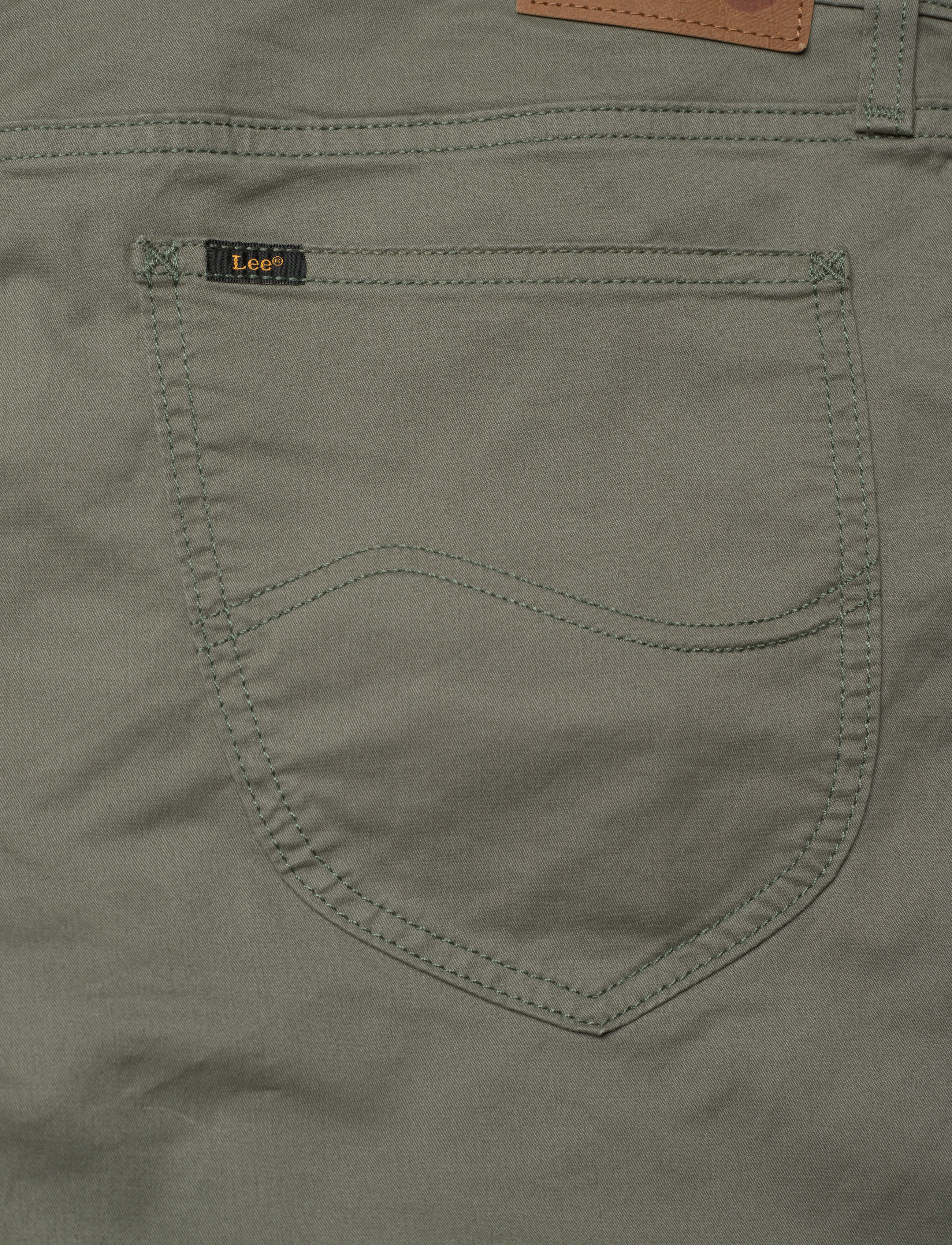 Lee Jeans - Daren Zip Fly - bukser & jeans - olive grove - 4