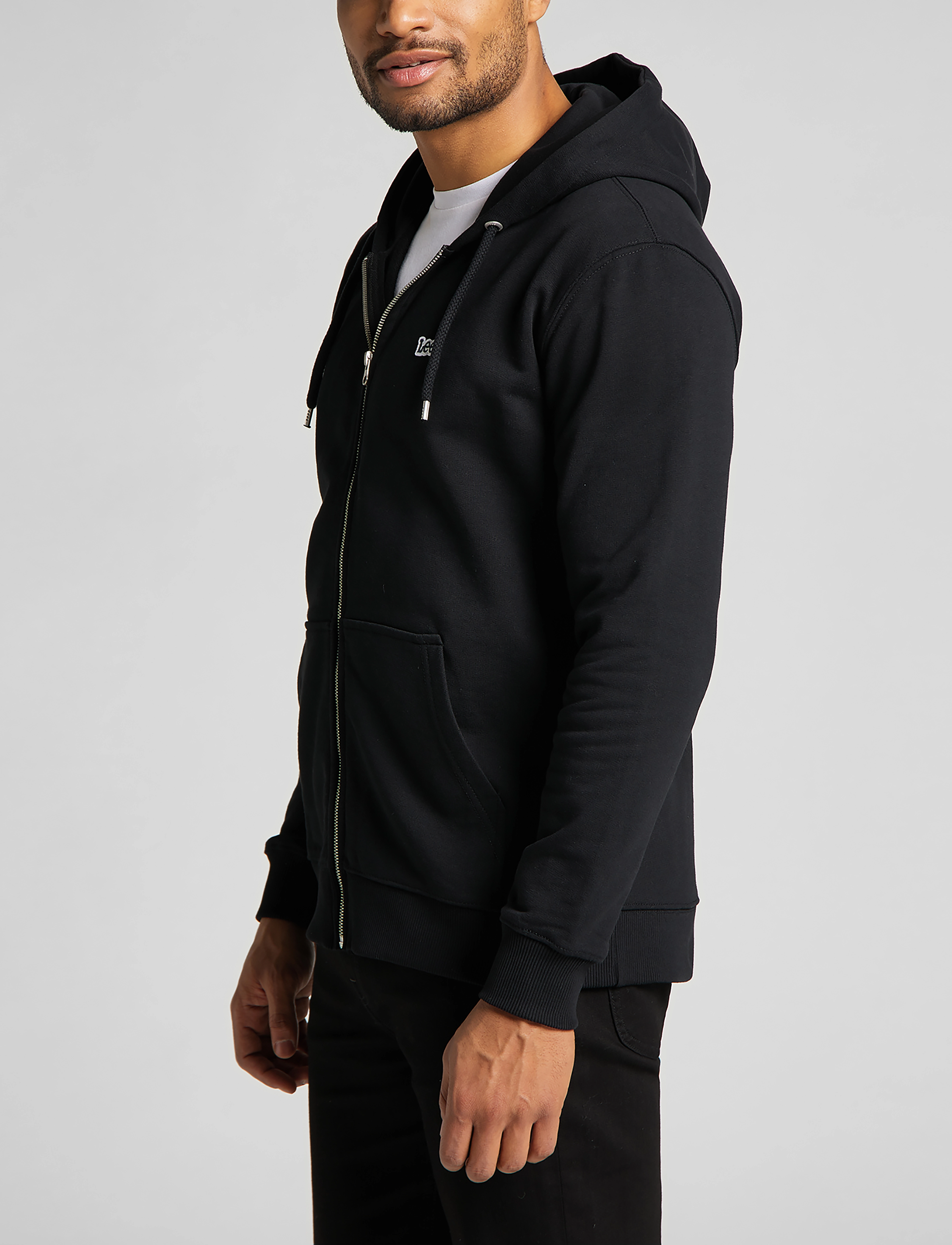Lee Jeans - BASIC ZIP THROUGH HO - black - 5