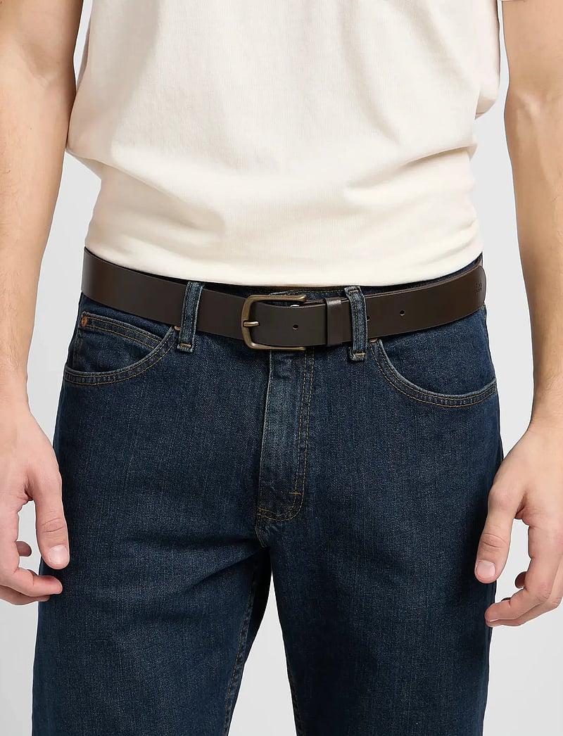Lee Jeans - CORE BELT - klassikalised vööd - dark brown - 0