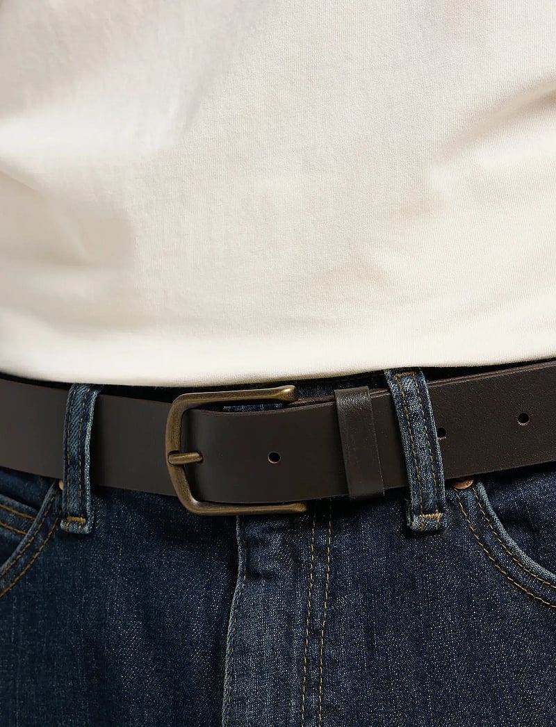 Lee Jeans - CORE BELT - klassikalised vööd - dark brown - 4