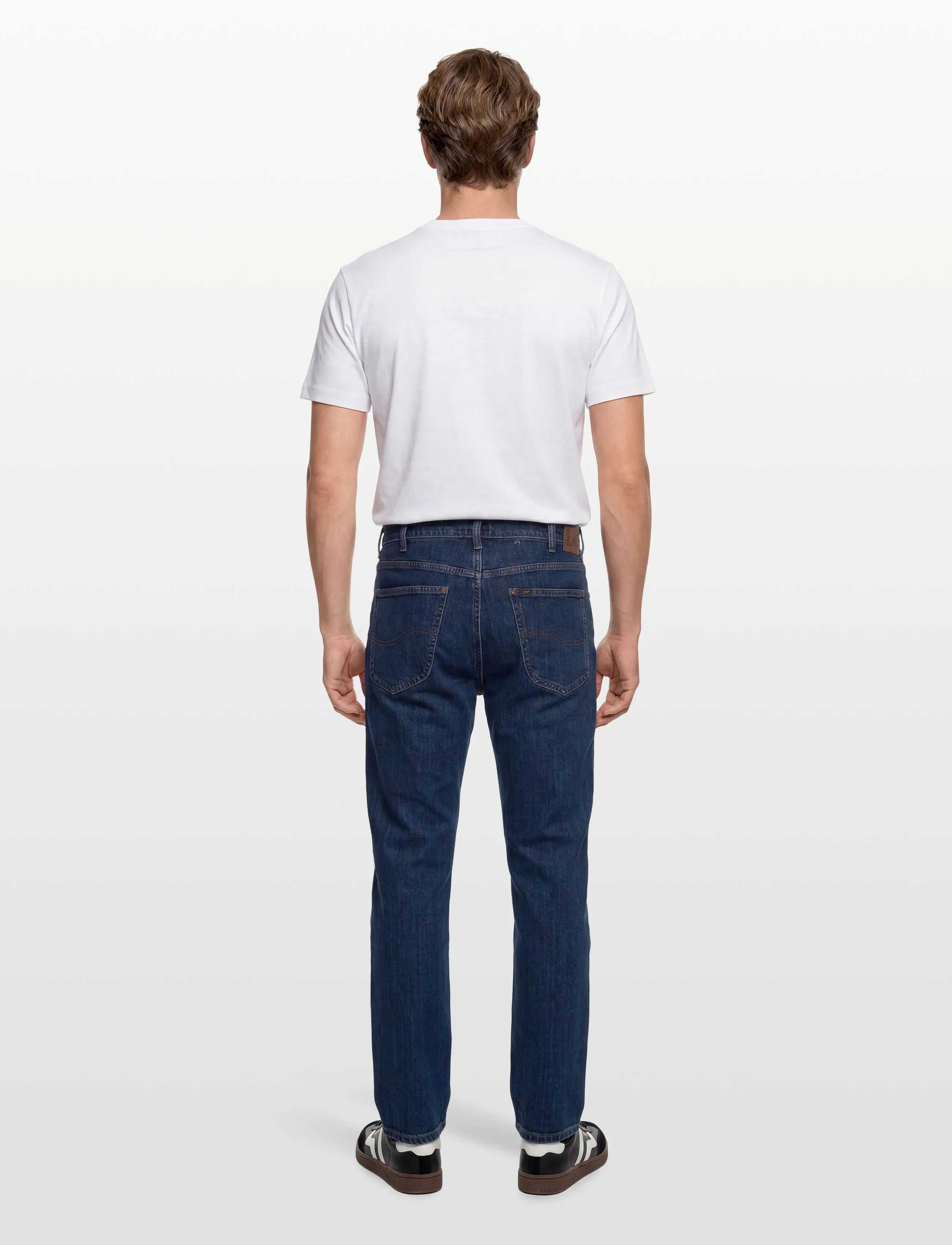 Lee Jeans - Brooklyn Straight - regular jeans - dark stonewash - 4