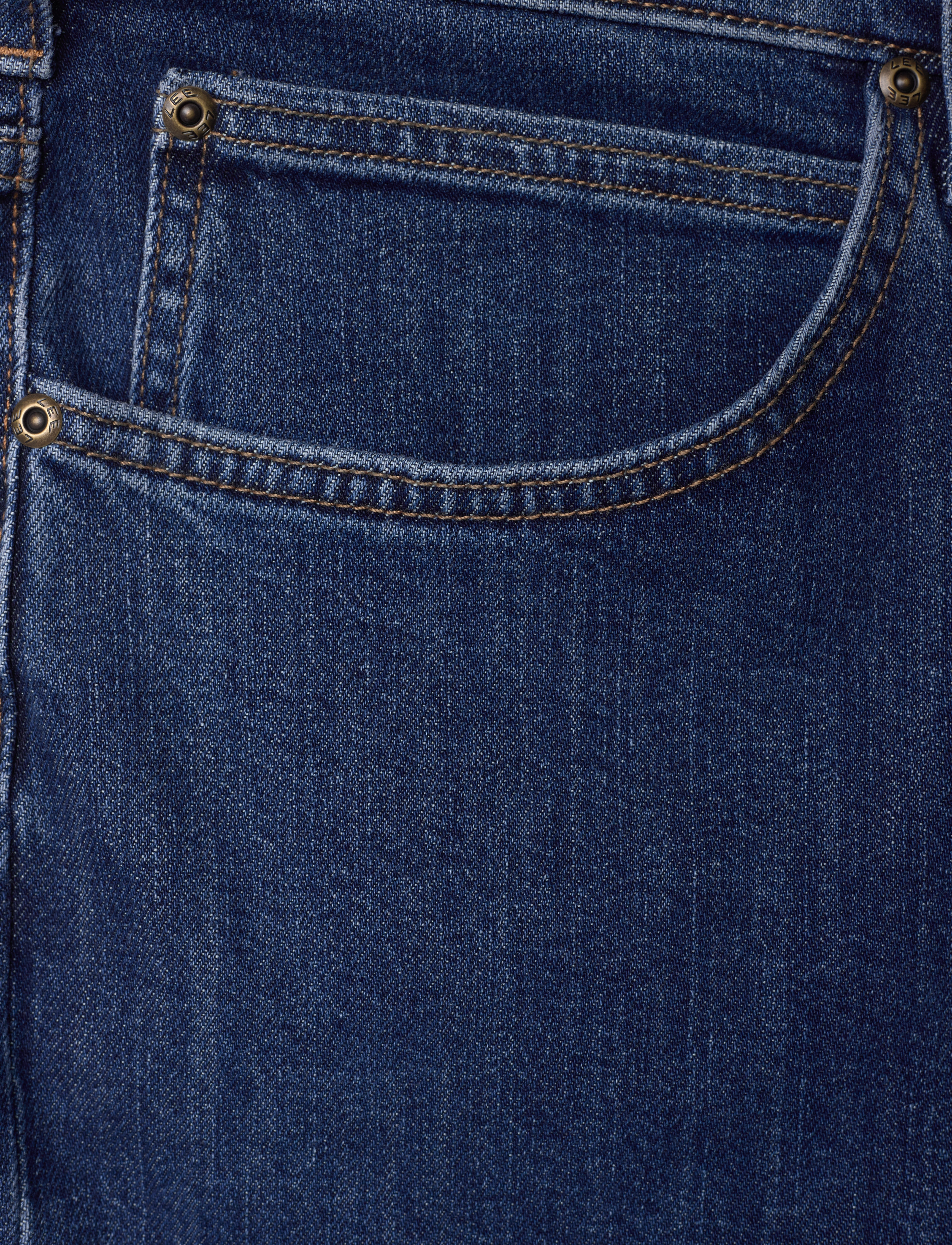 Lee Jeans - Brooklyn Straight - tavalised teksad - dark stonewash - 2