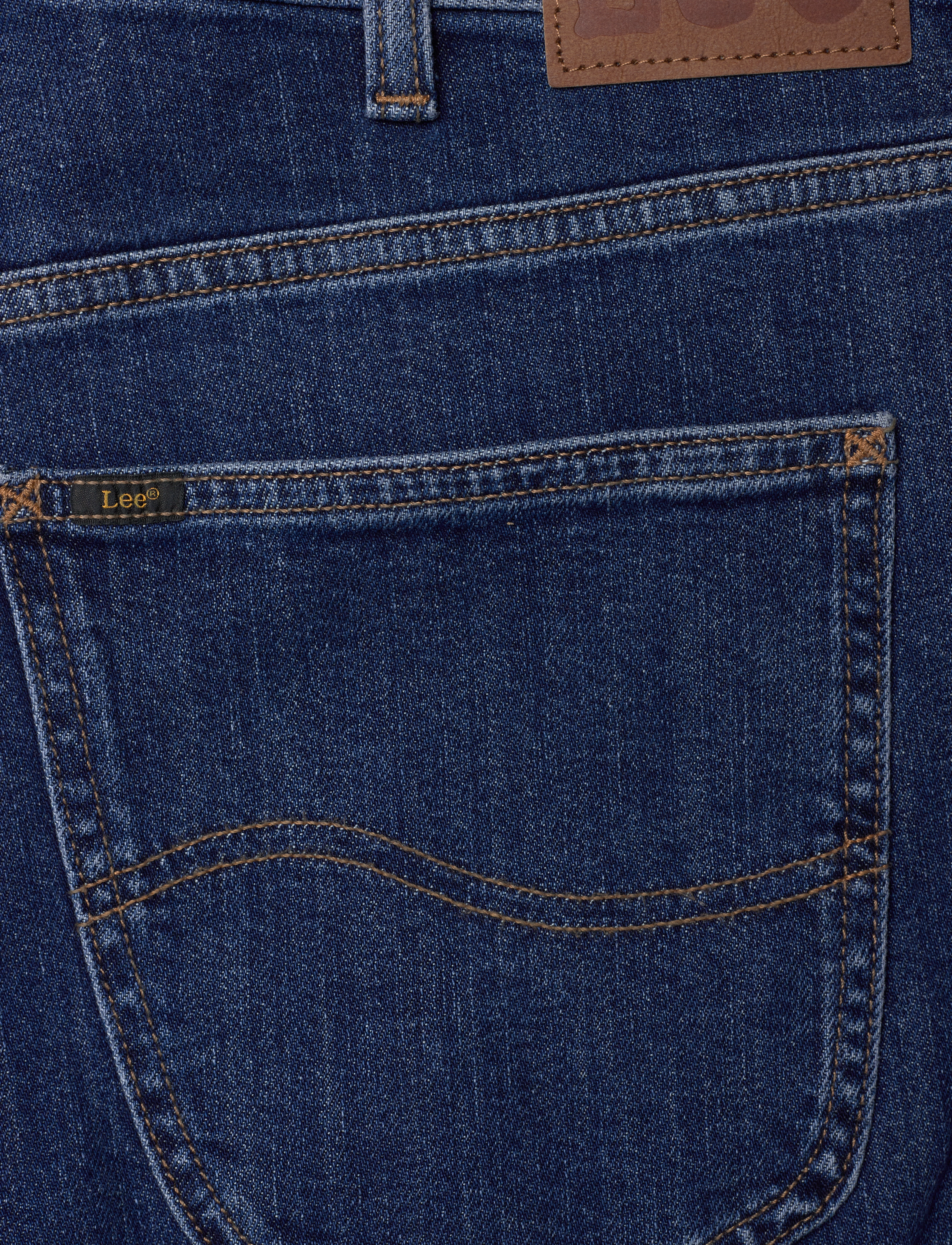 Lee Jeans - Brooklyn Straight - tavalised teksad - dark stonewash - 4