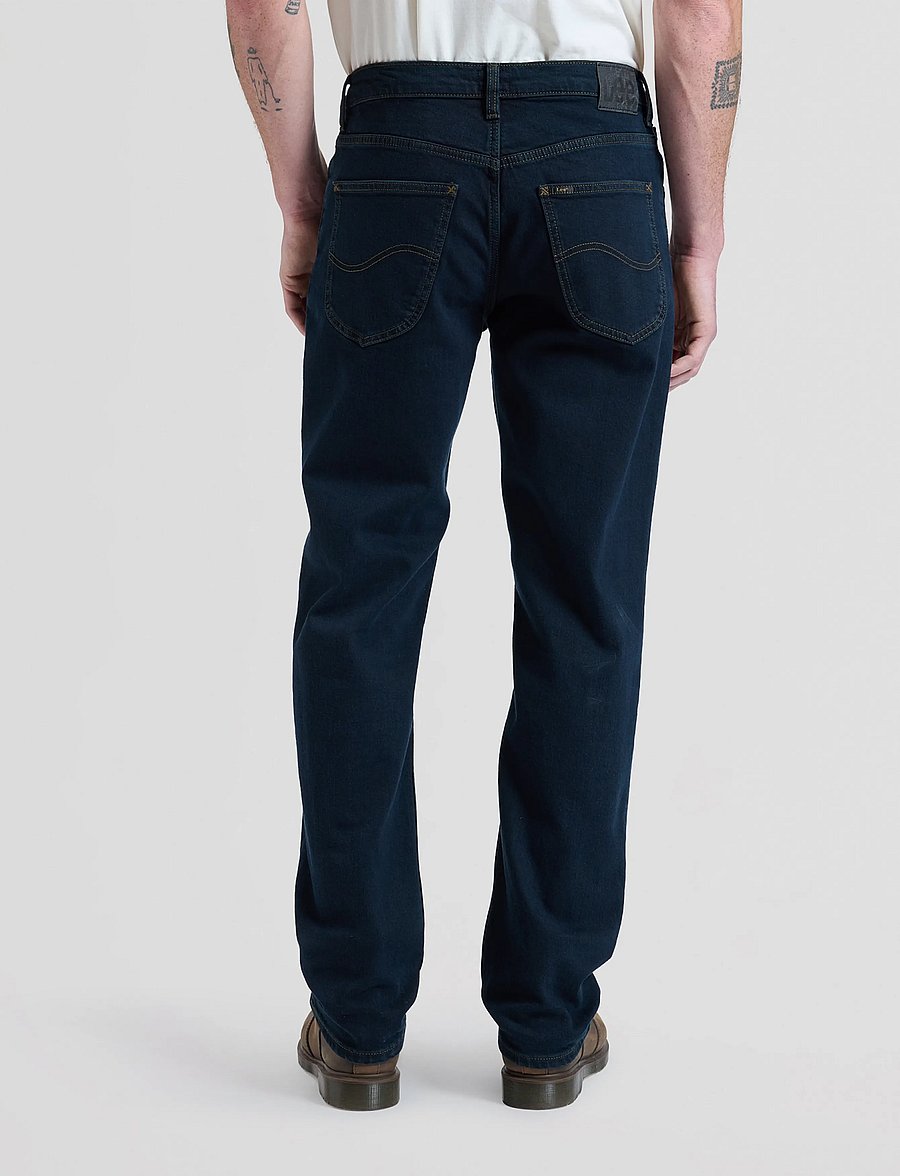Lee Jeans - BROOKLYN STRAIGHT - normale jeans - blue black - 3