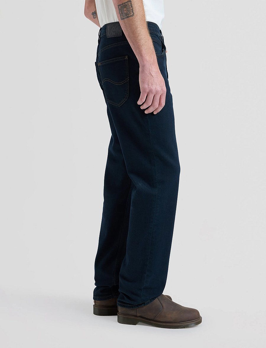 Lee Jeans - BROOKLYN STRAIGHT - normale jeans - blue black - 5