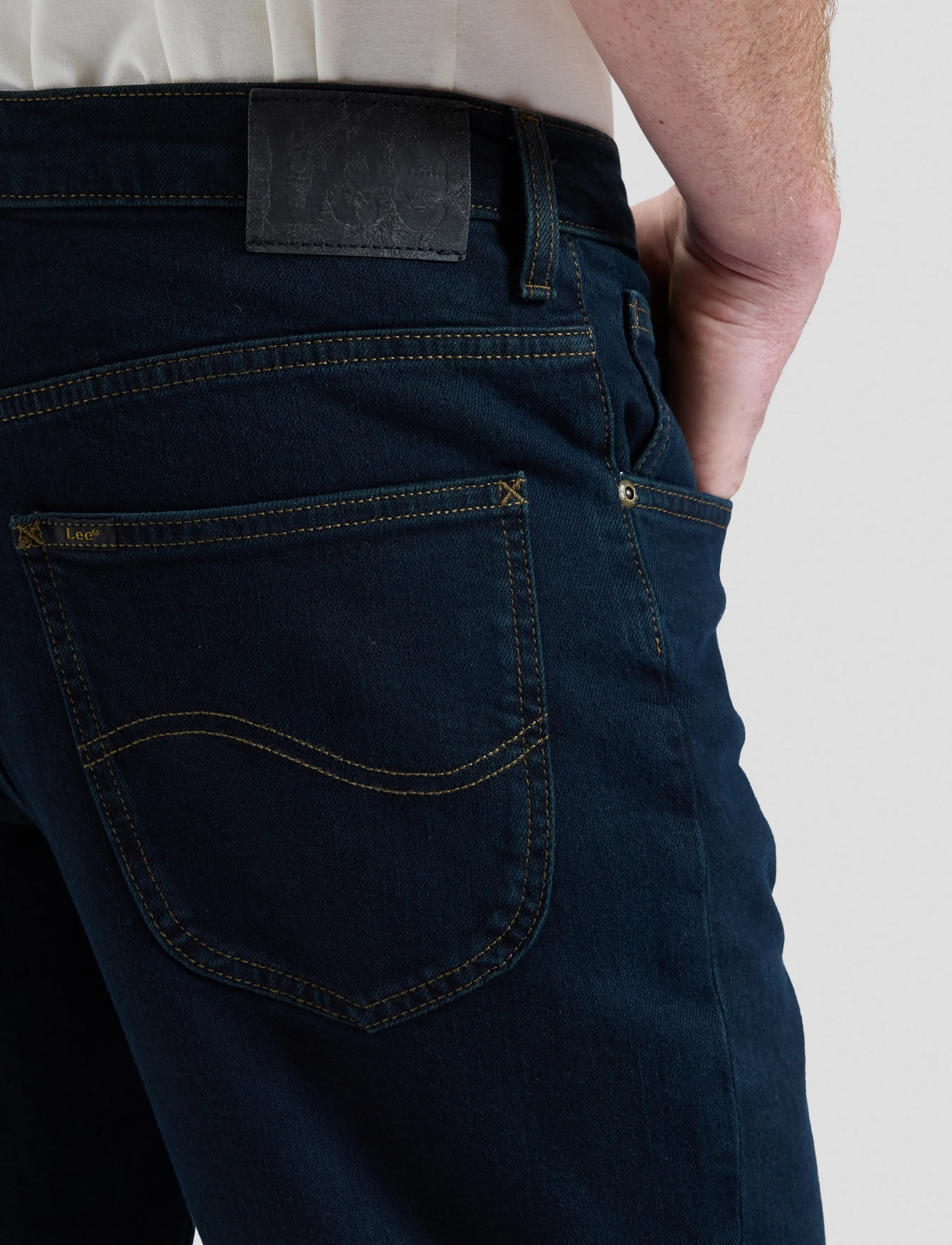 Lee Jeans - BROOKLYN - regular jeans - blue black - 5